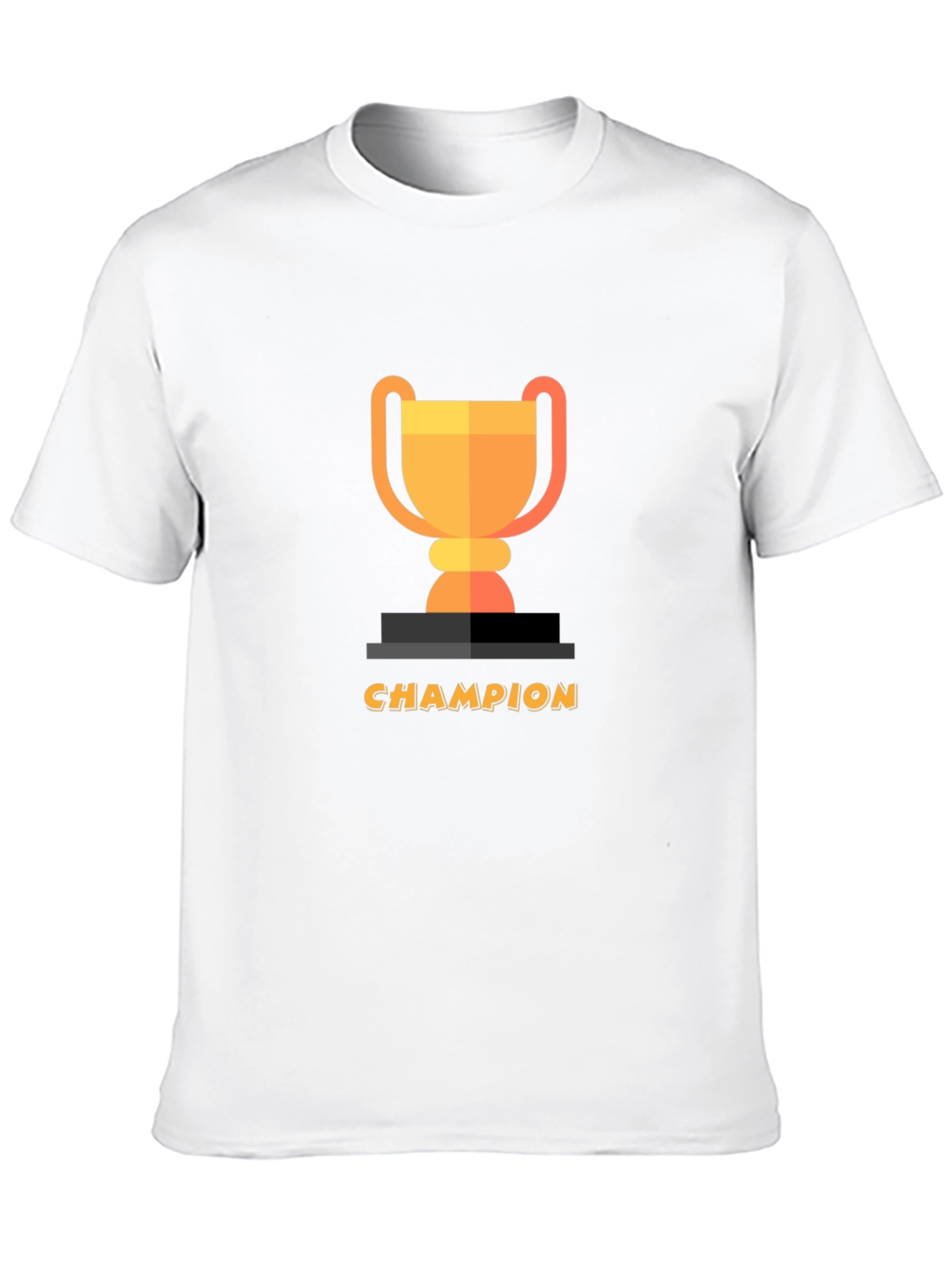 Champion Trophy Graphic Black T-Shirt
