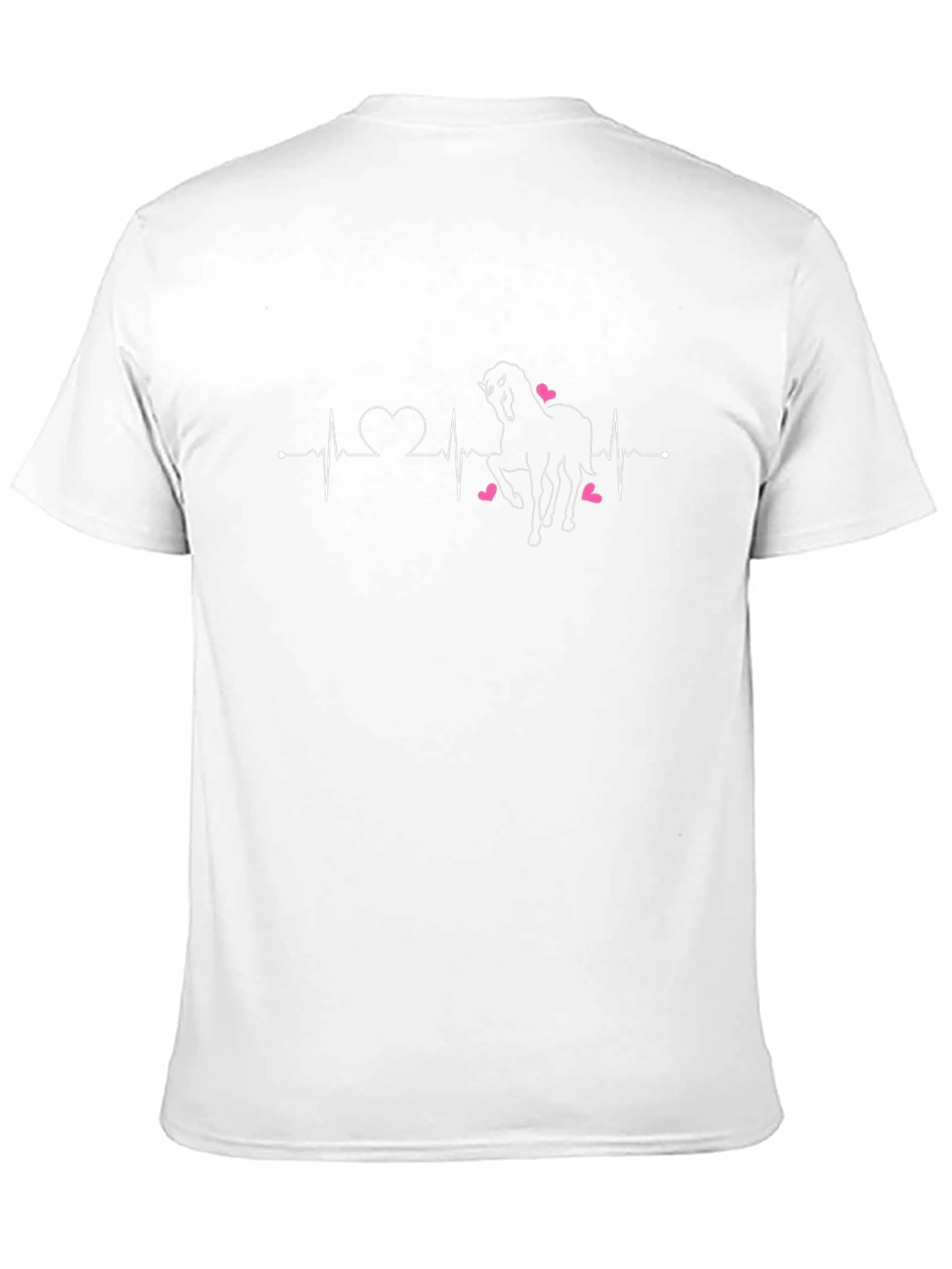Horse Heartbeat Graphic T-Shirt