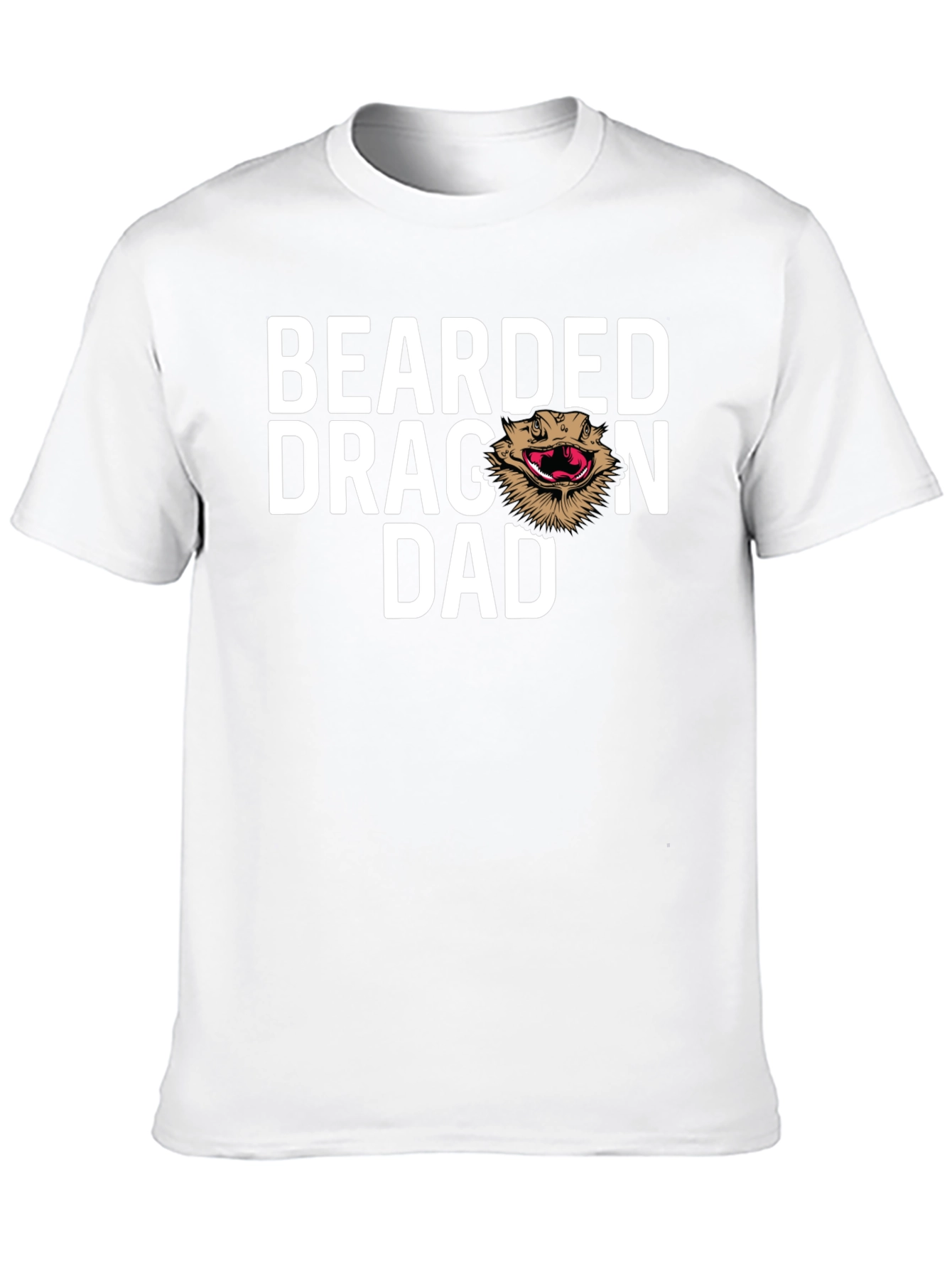 Bearded Dragon Dad T-Shirt - Reptile Lover Tee
