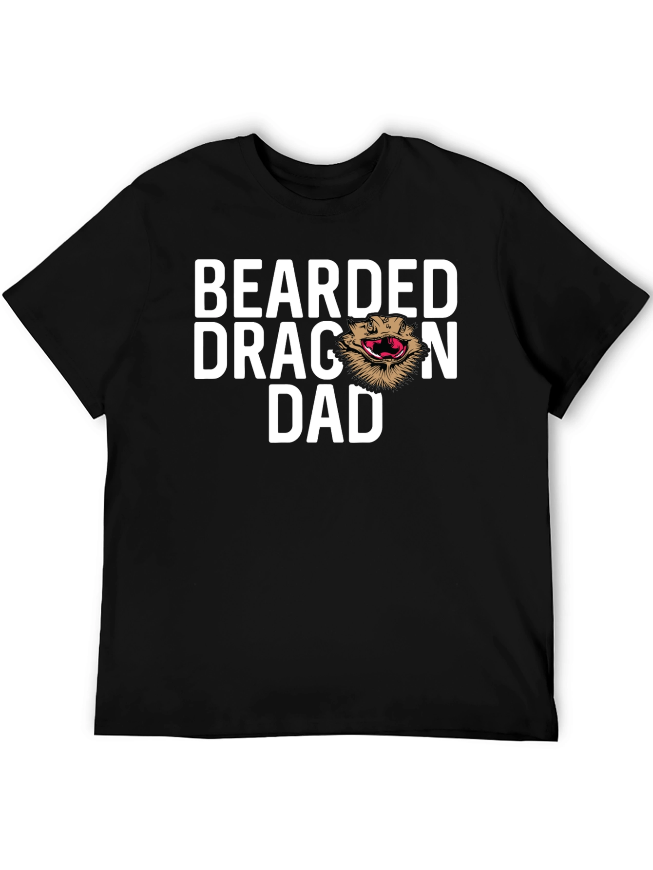 Bearded Dragon Dad T-Shirt - Reptile Lover Tee