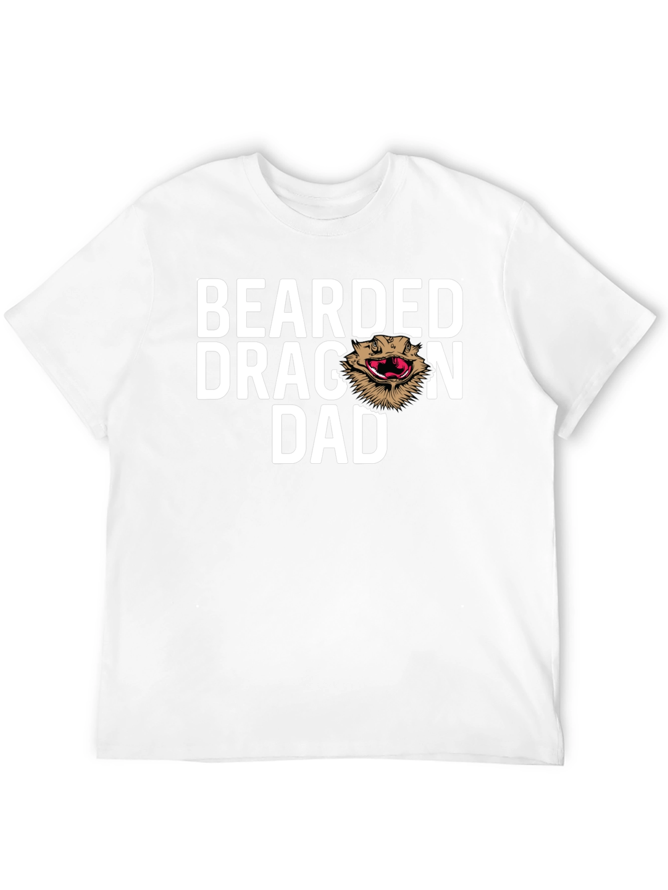 Bearded Dragon Dad T-Shirt - Reptile Lover Tee