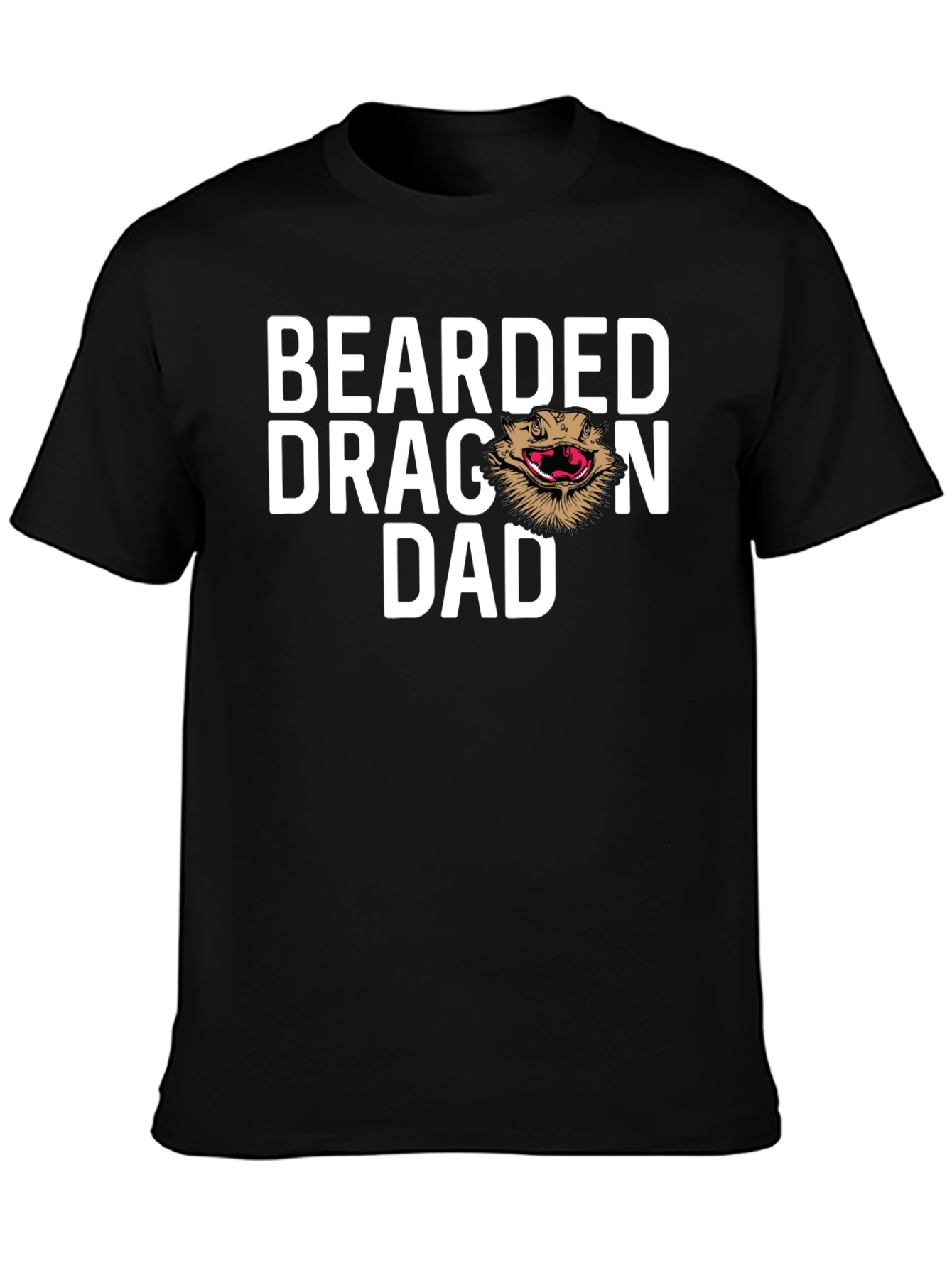Bearded Dragon Dad T-Shirt - Reptile Lover Tee