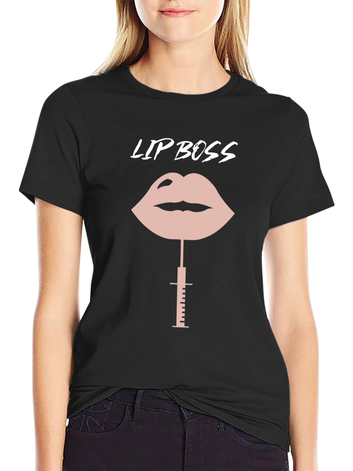 Lip Boss Graphic T-Shirt - Aesthetic Injector Tee