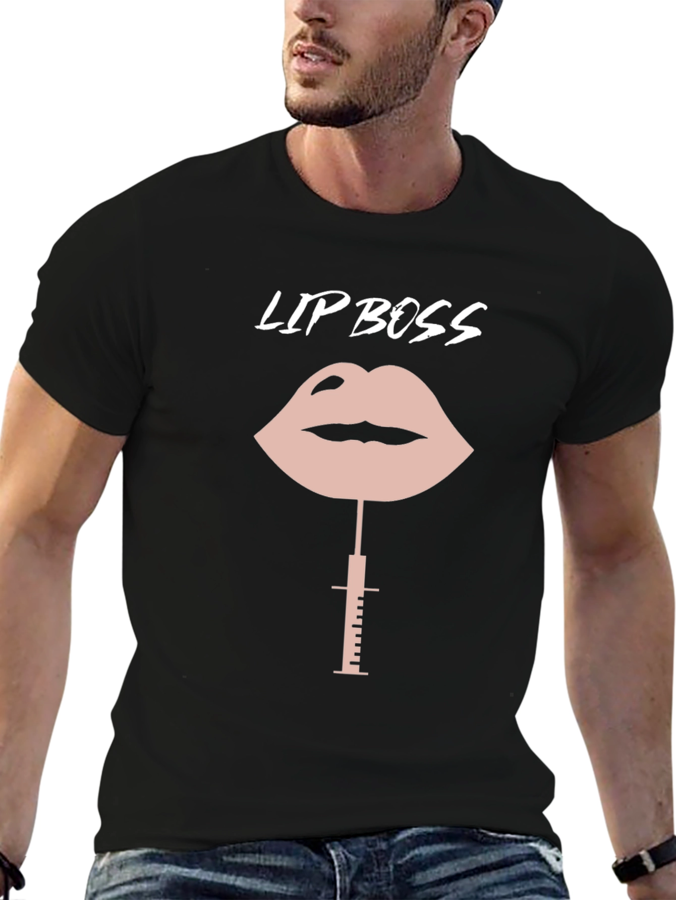 Lip Boss Graphic T-Shirt - Aesthetic Injector Tee