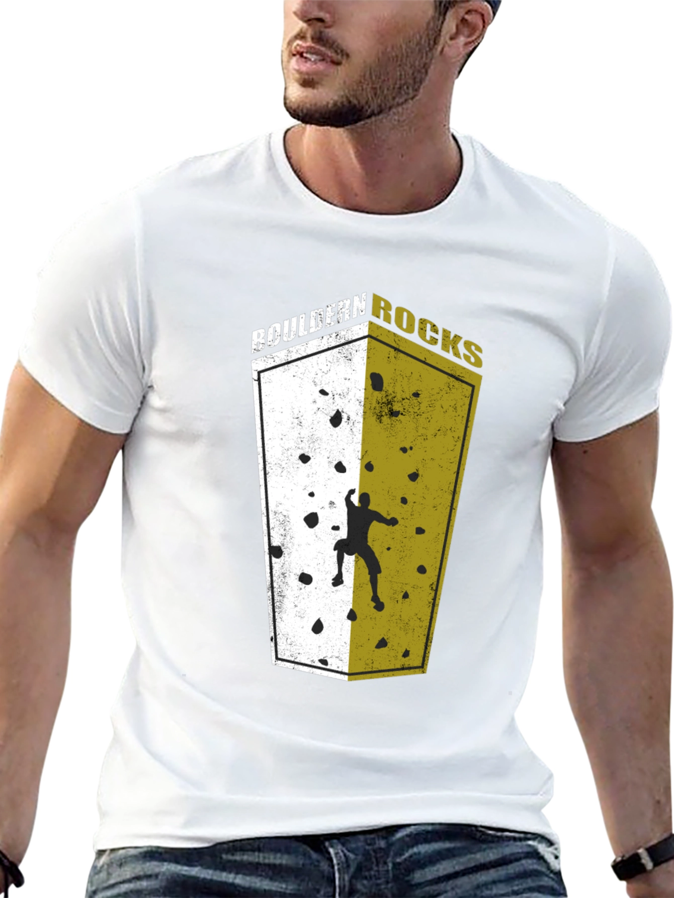 Bouldern Rocks Climbing T-Shirt