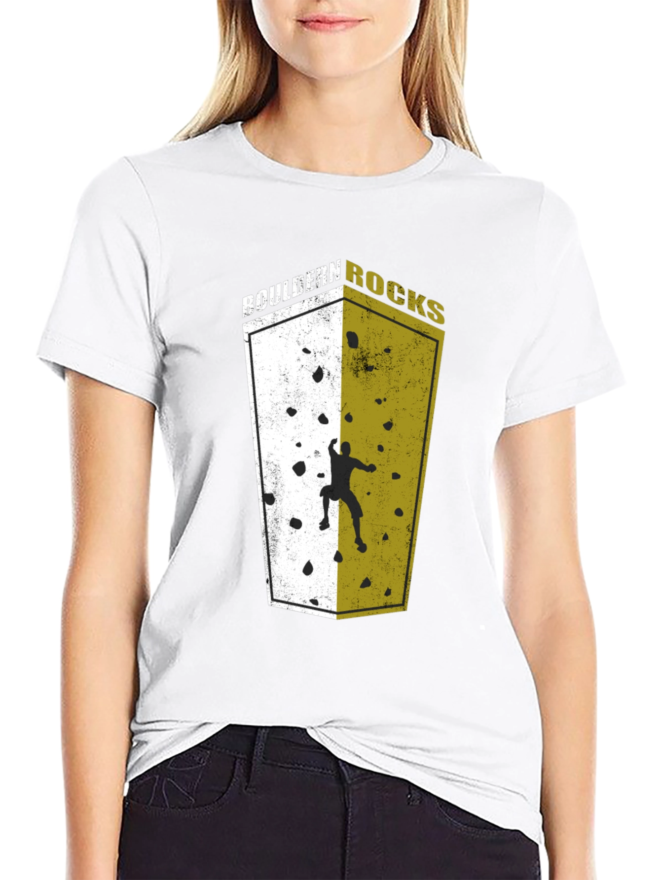 Bouldern Rocks Climbing T-Shirt
