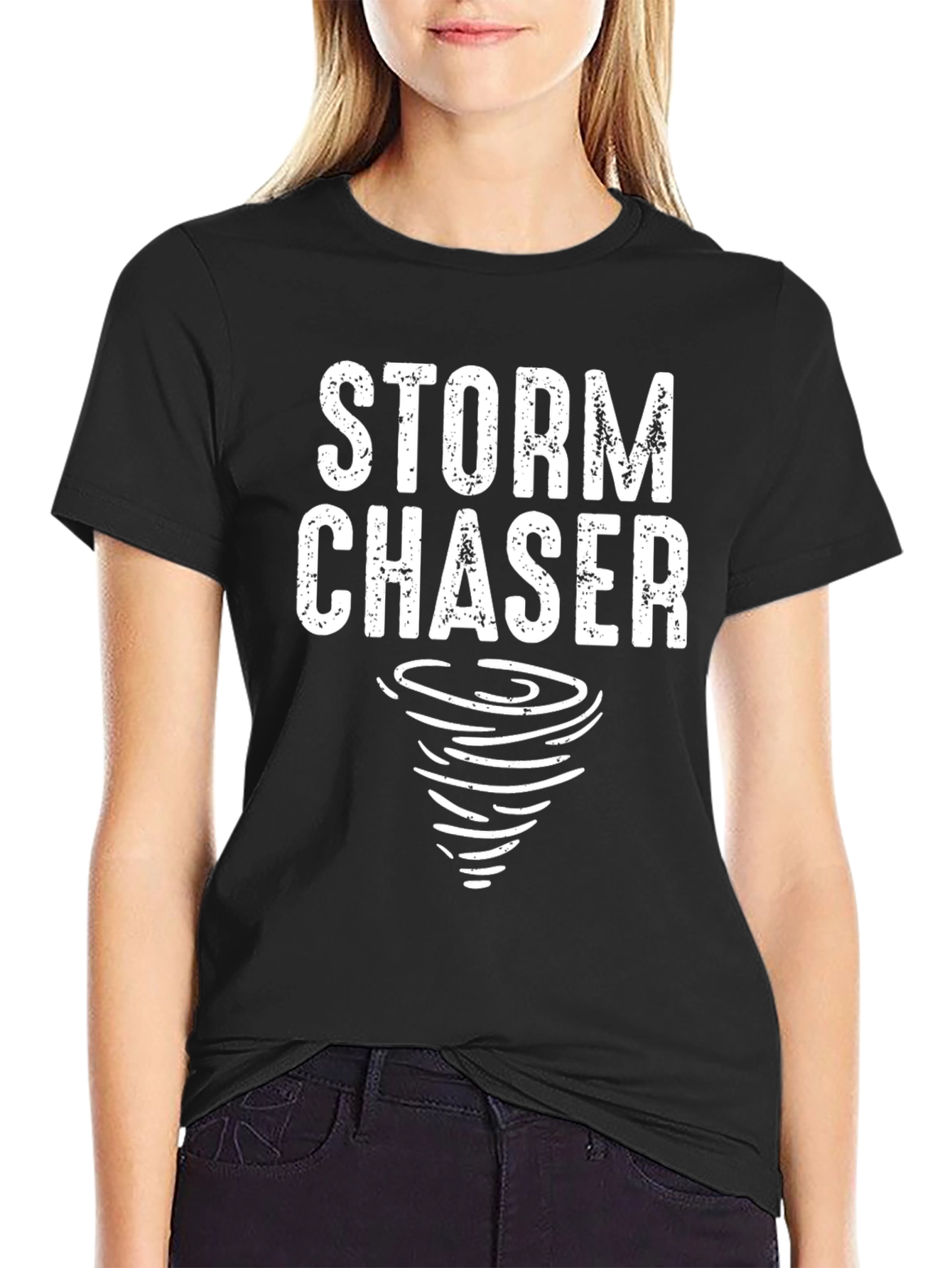 Storm Chaser Graphic Tee - Tornado Design