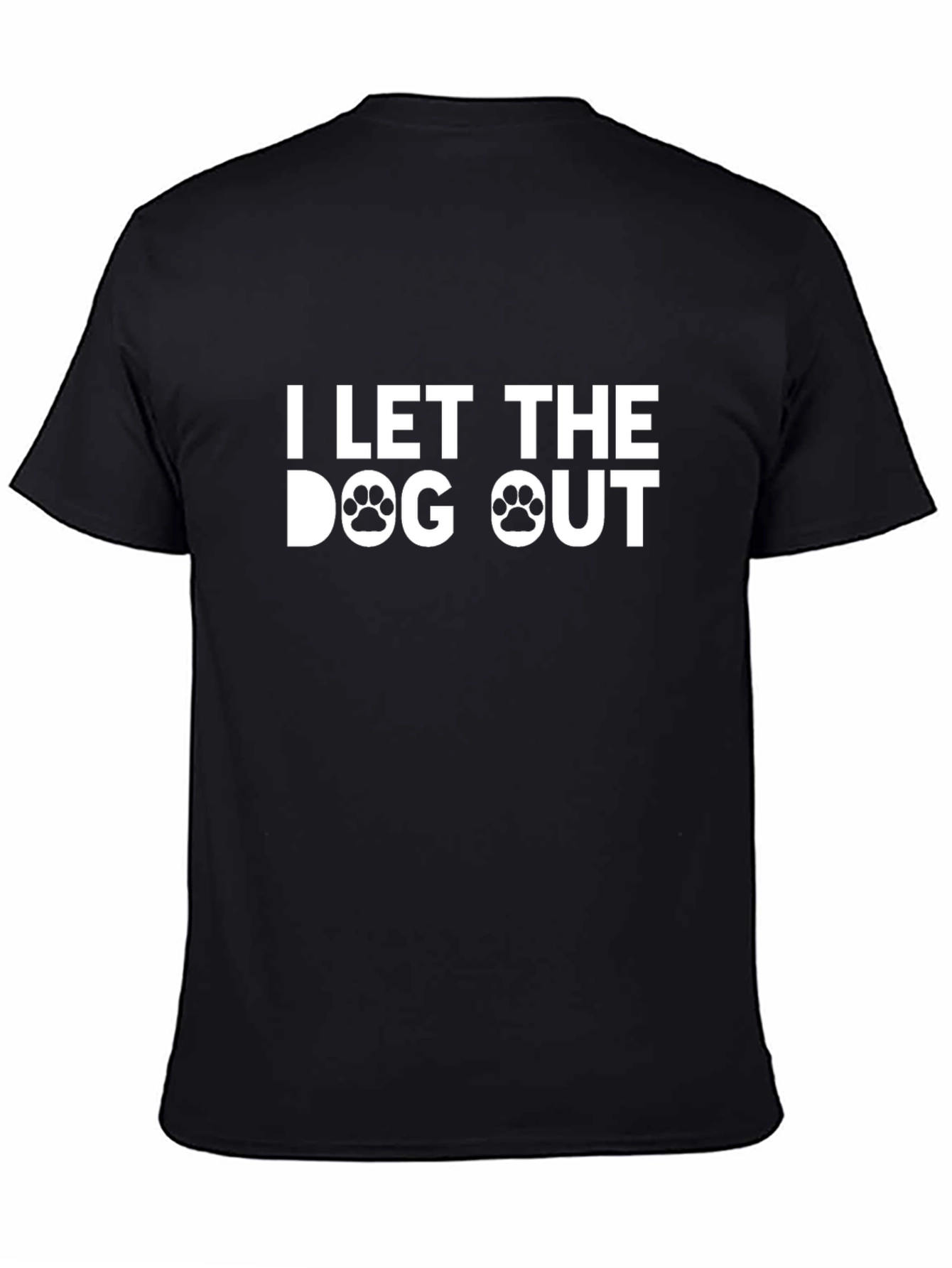 I Let The Dog Out Graphic Tee