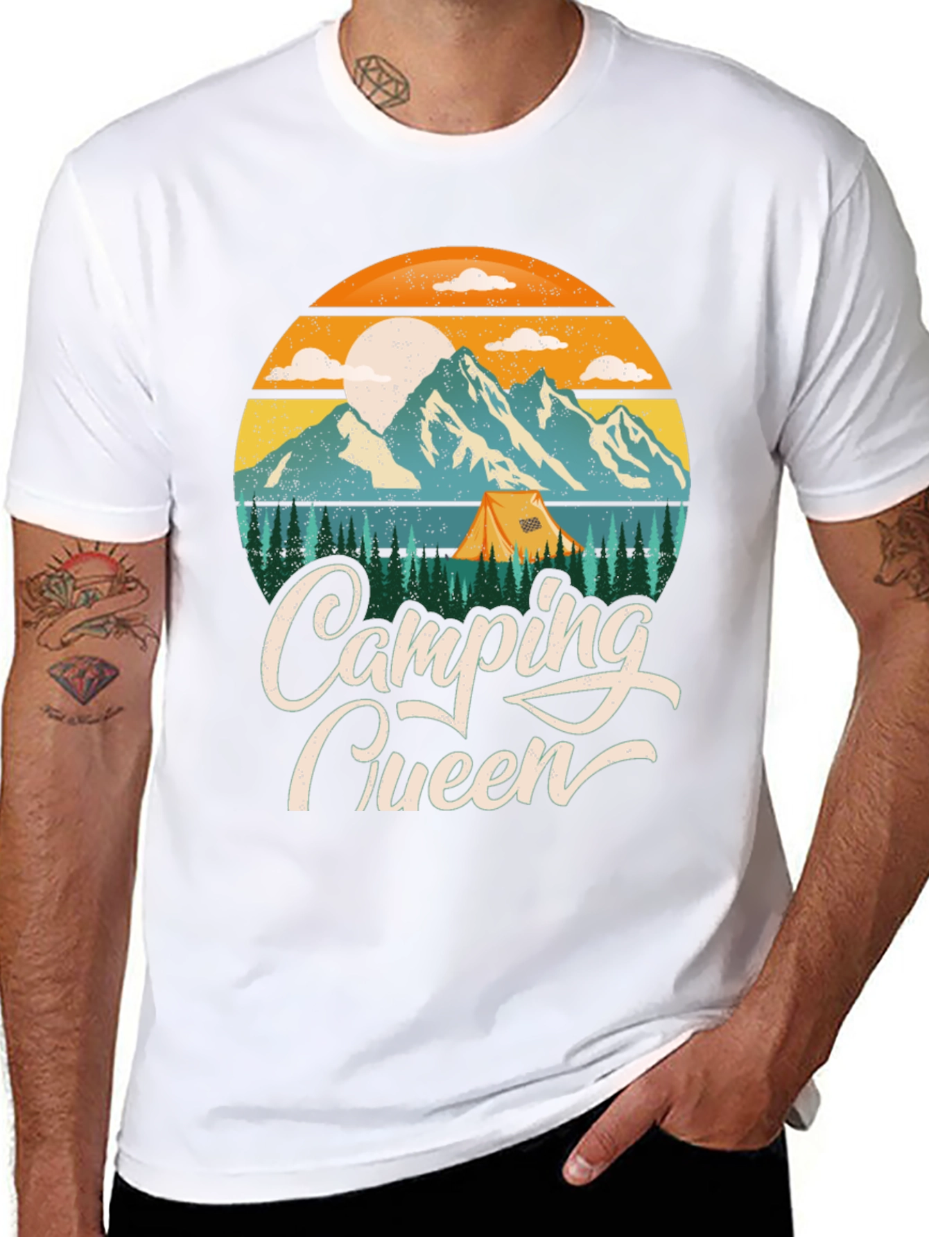 Camping Queen Graphic Tee