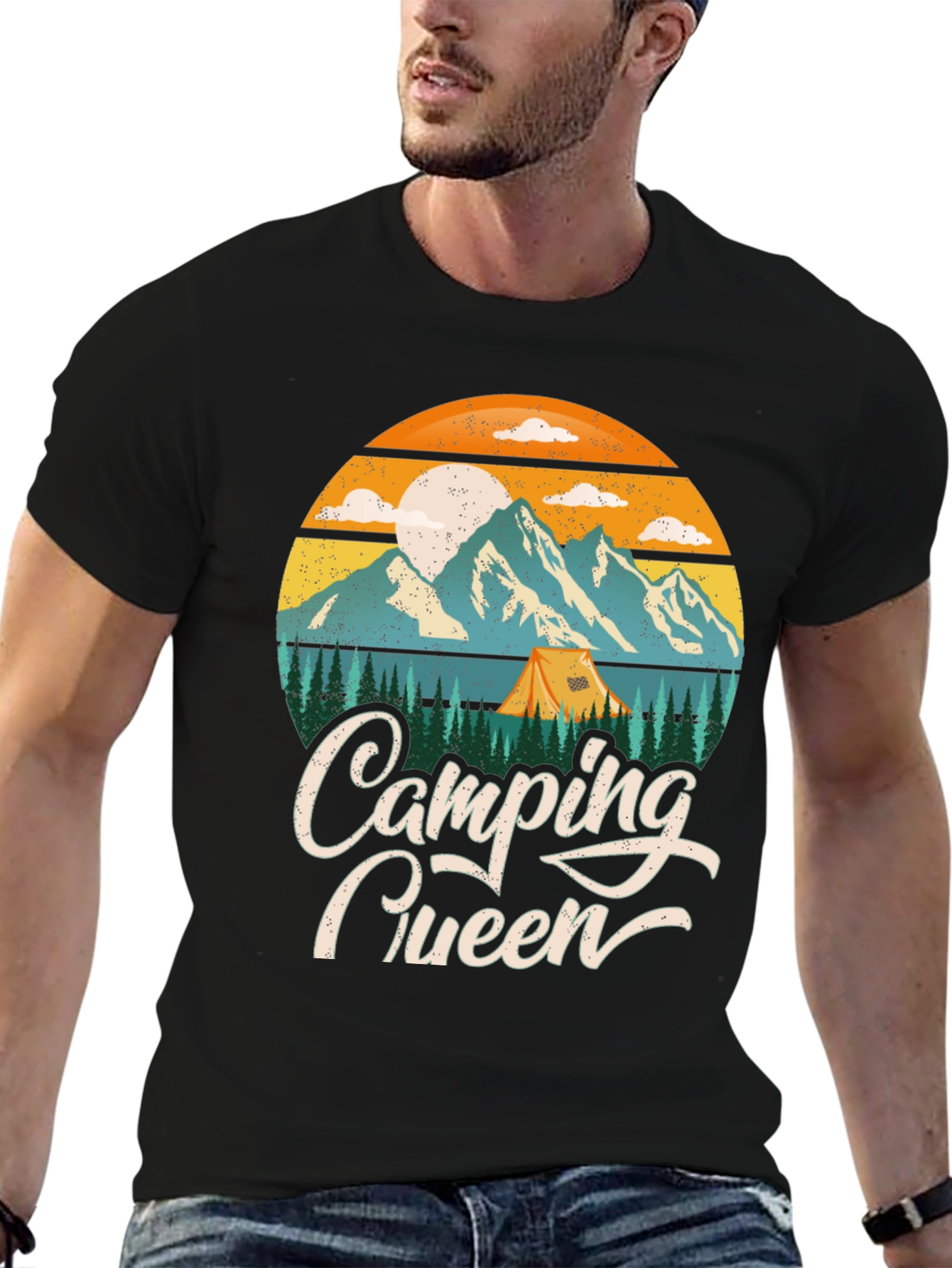 Camping Queen Graphic Tee