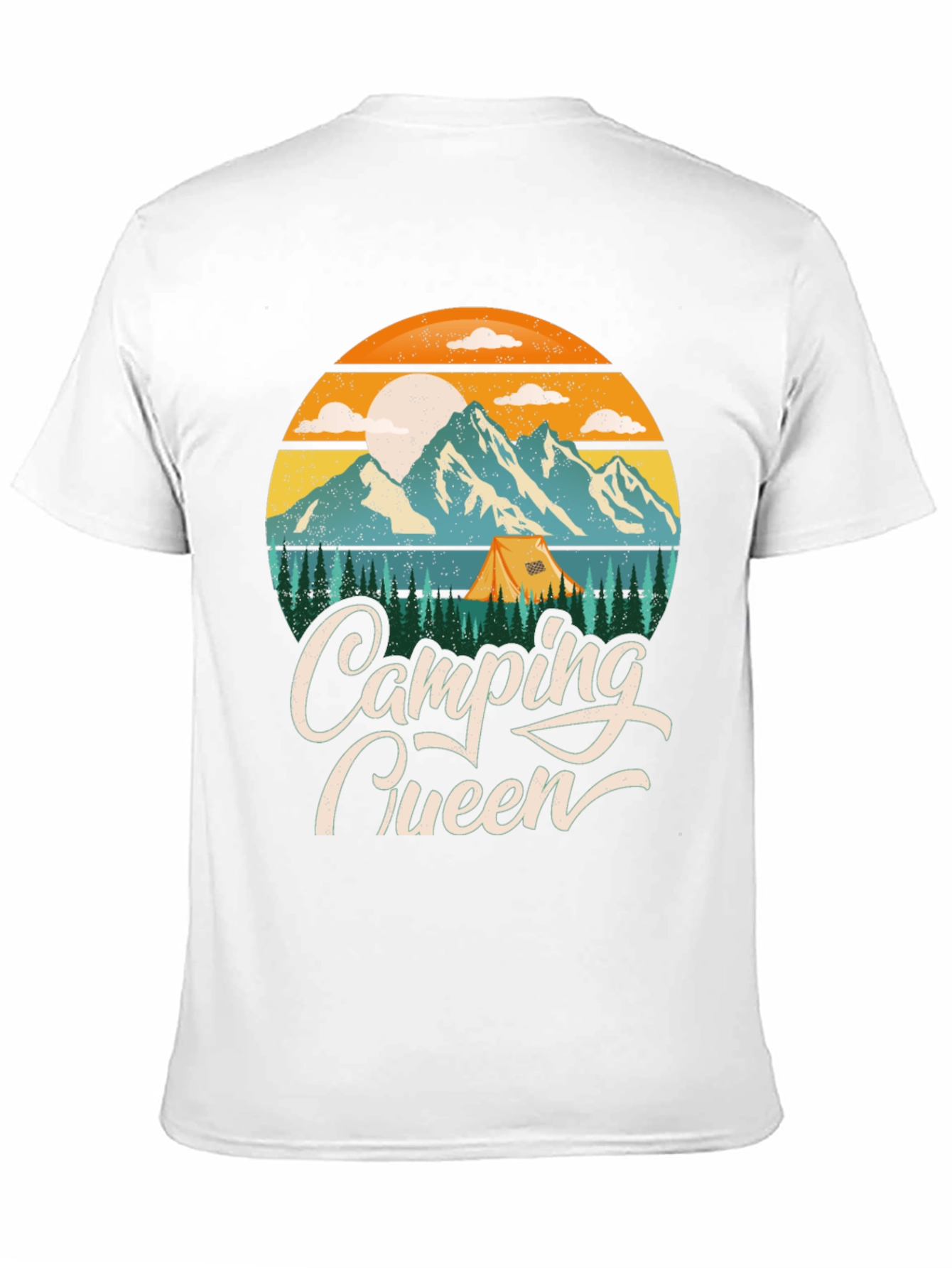 Camping Queen Graphic Tee