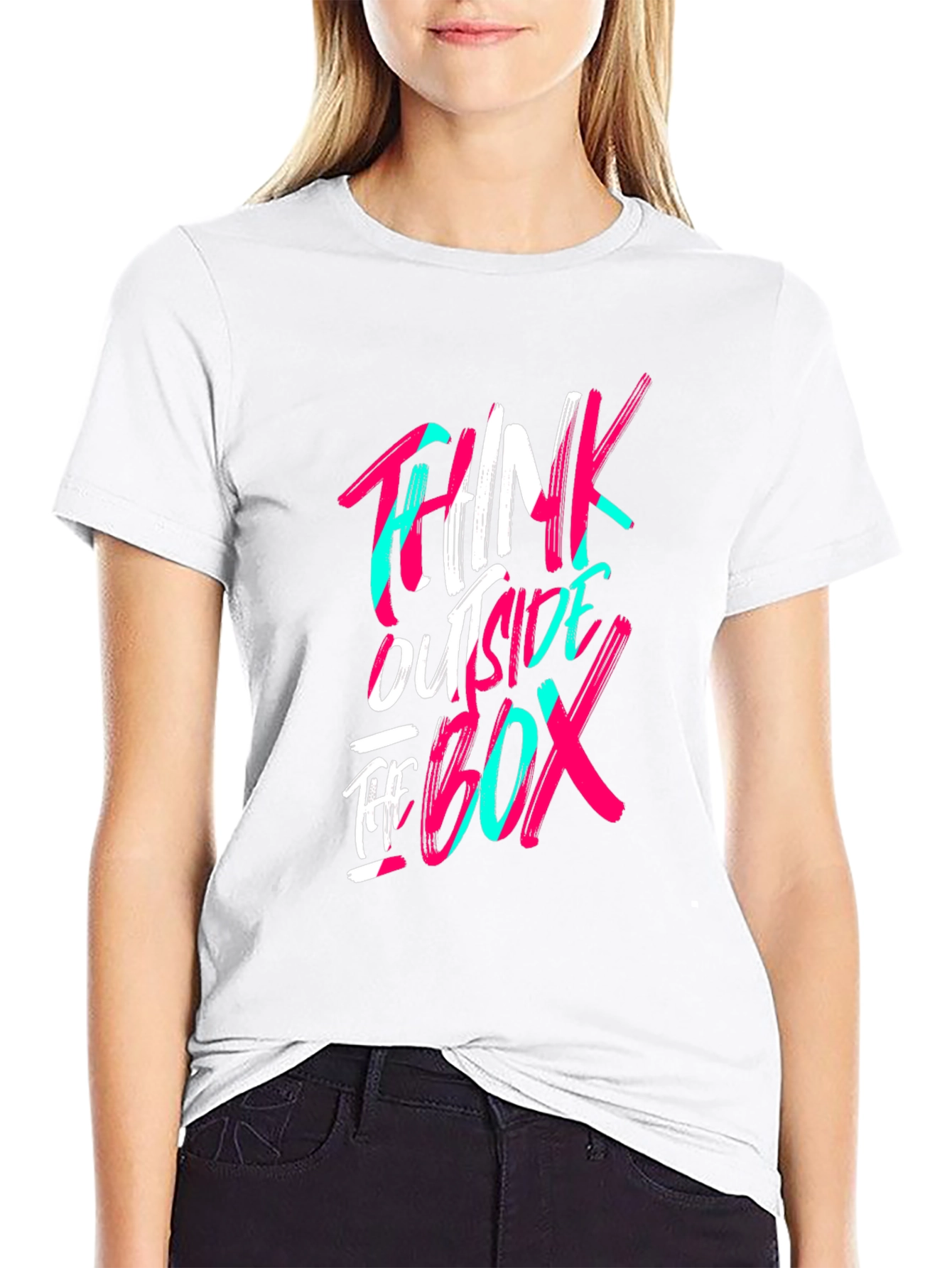 Think Outside the Box Graphic Tee