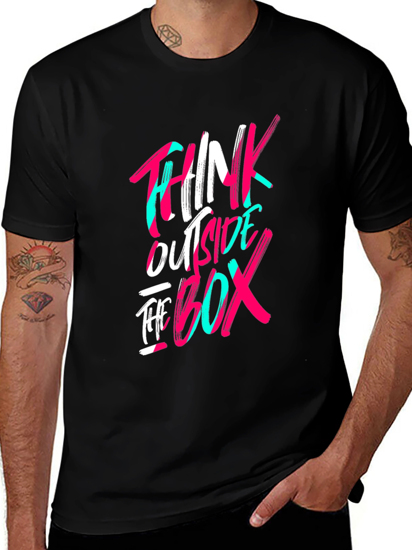 Think Outside the Box Graphic Tee