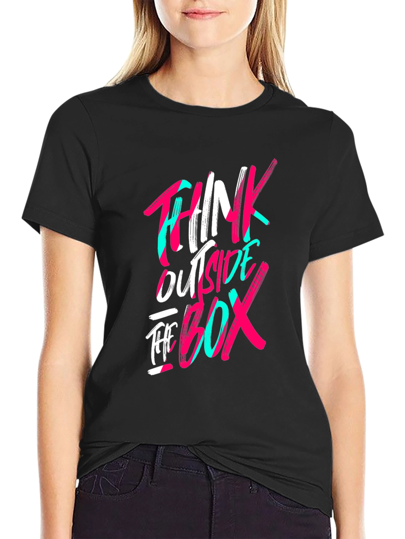 Think Outside the Box Graphic Tee