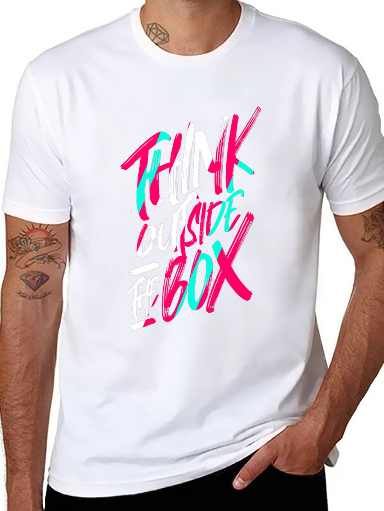 Think Outside the Box Graphic Tee