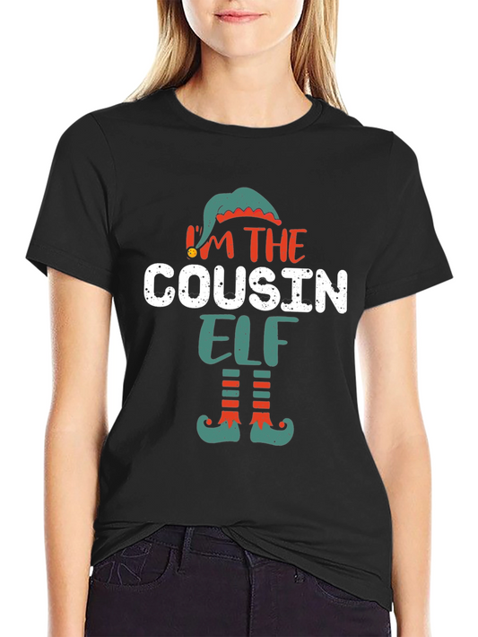 Cousin Elf T-Shirt - Christmas Holiday Tee
