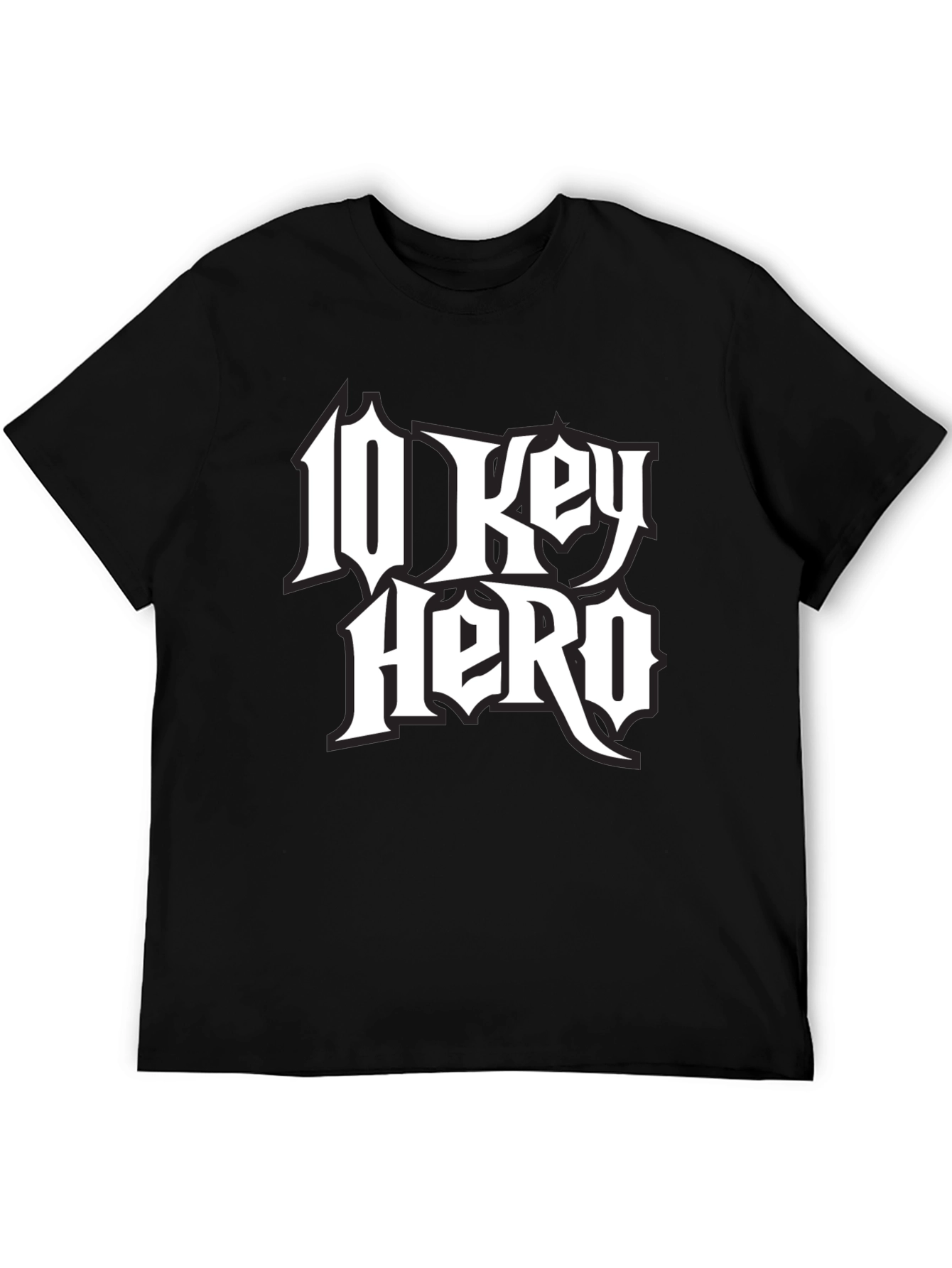 10 Key Hero Black Graphic Tee