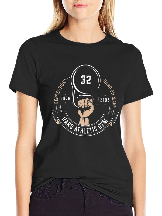 Hard Athletic Gym T-Shirt - Unique Design