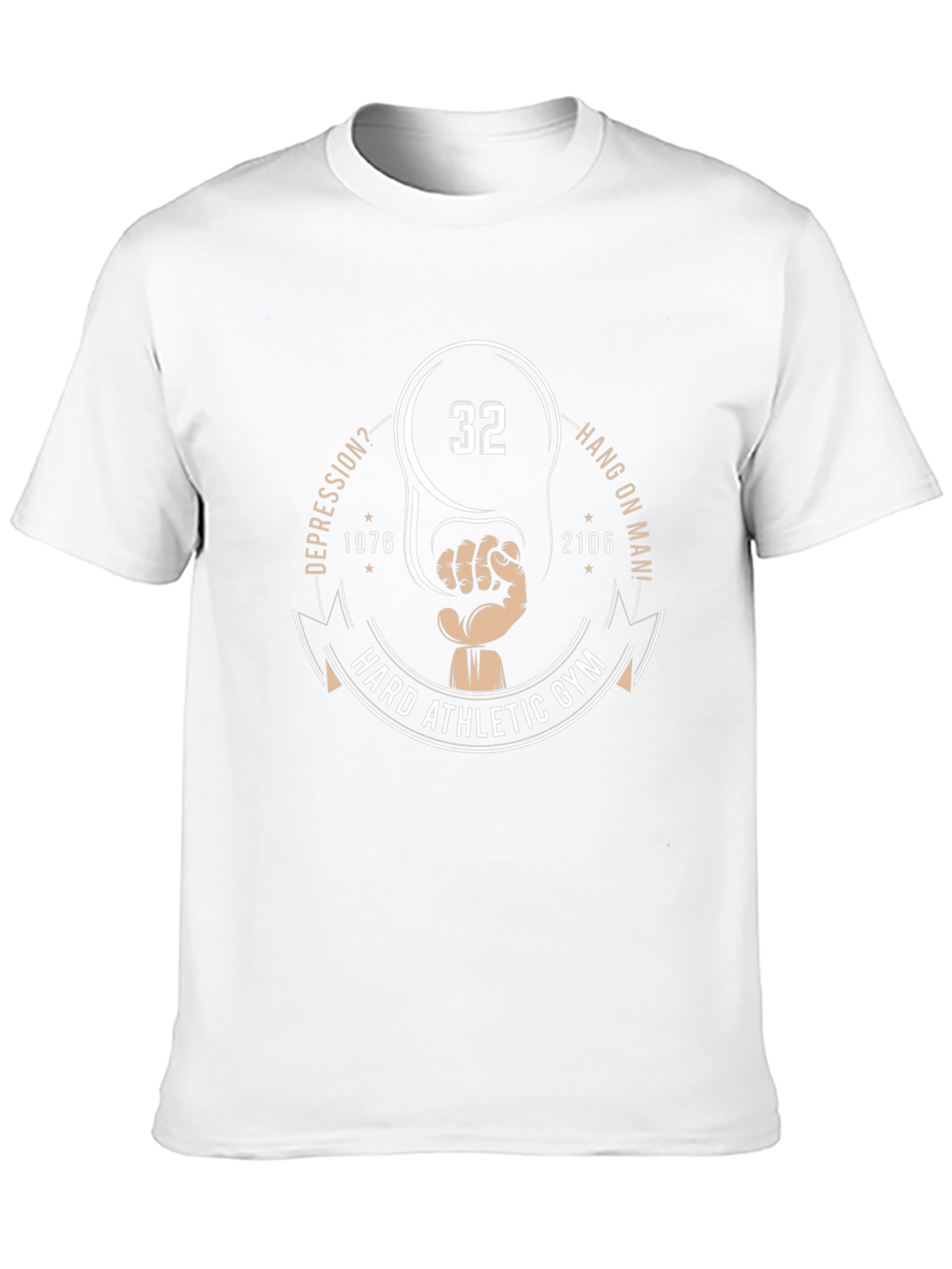 Hard Athletic Gym T-Shirt - Unique Design