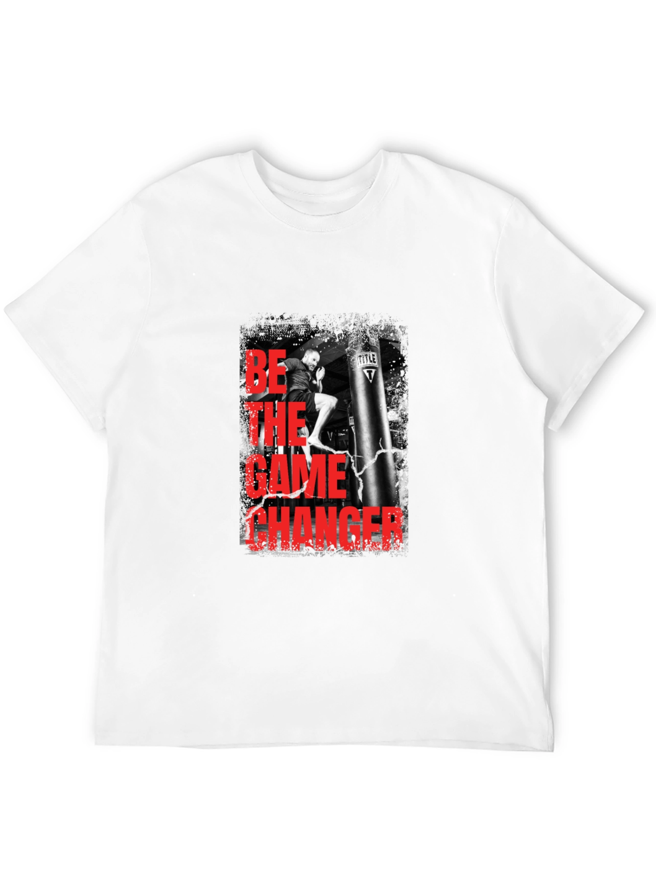 Be the Game Changer Black Graphic Tee