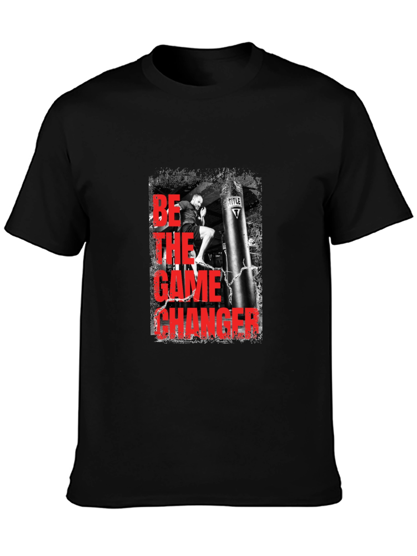 Be the Game Changer Black Graphic Tee