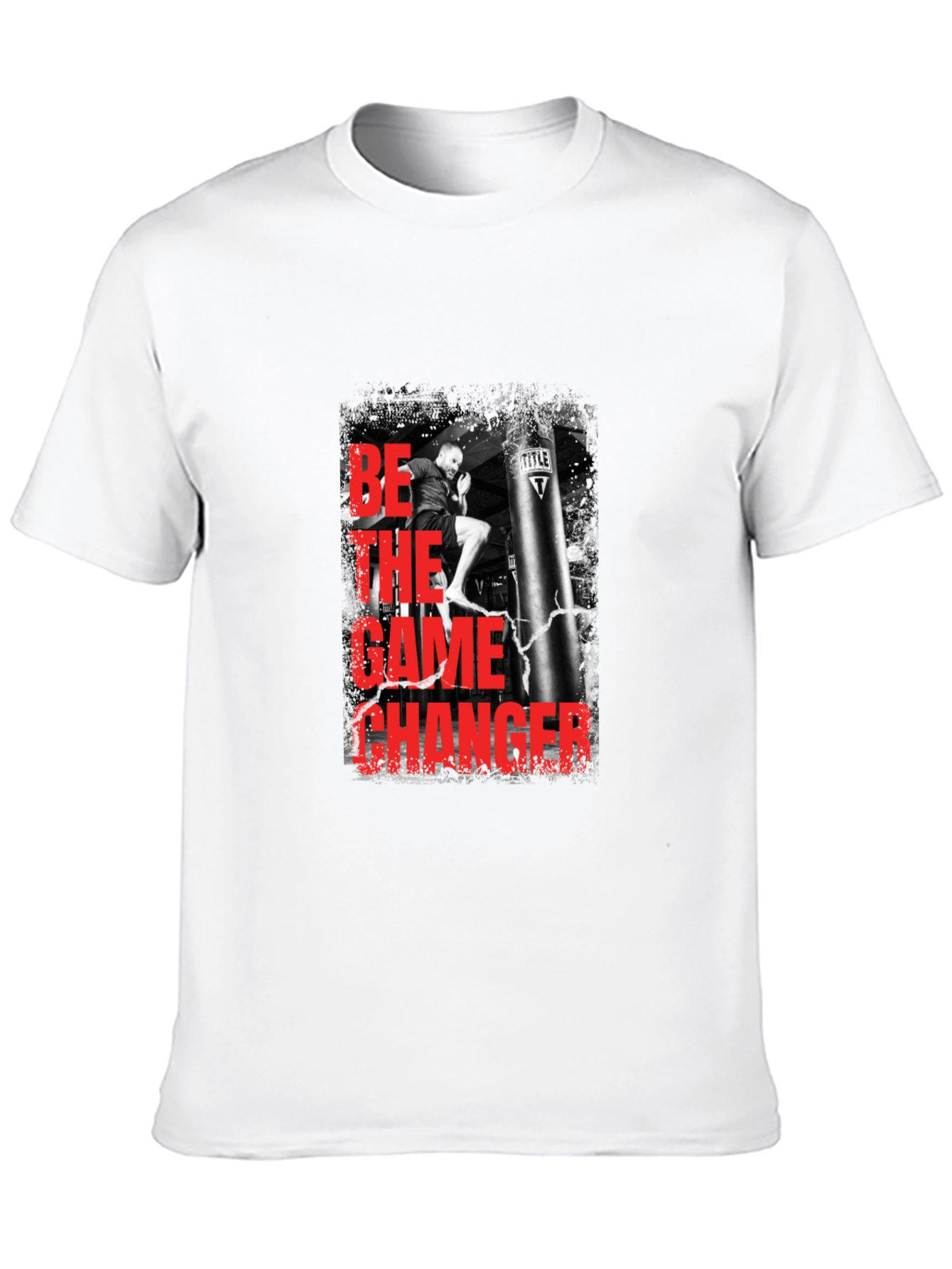 Be the Game Changer Black Graphic Tee