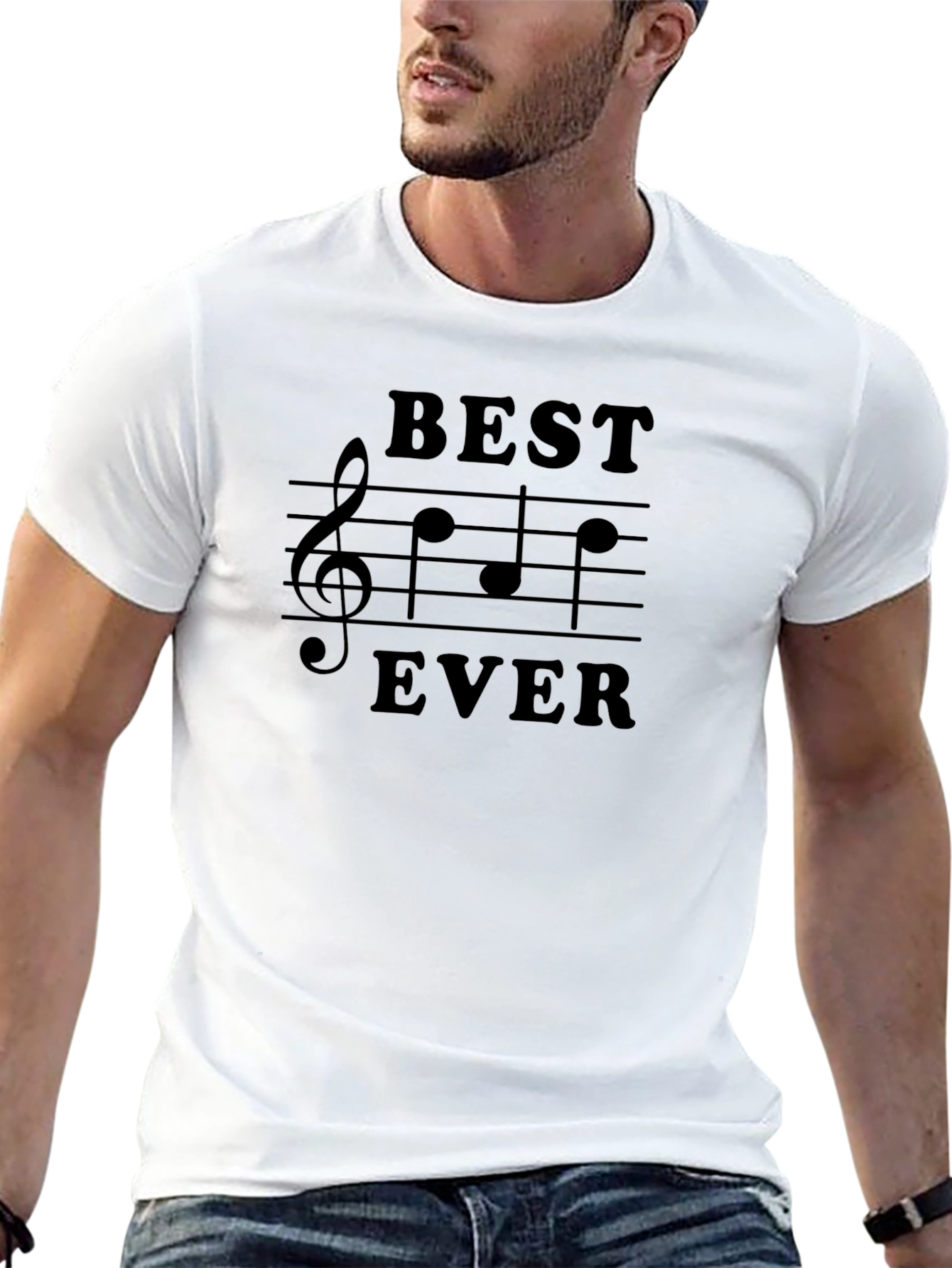 Best Ever Music T-Shirt - Soft Black Tee