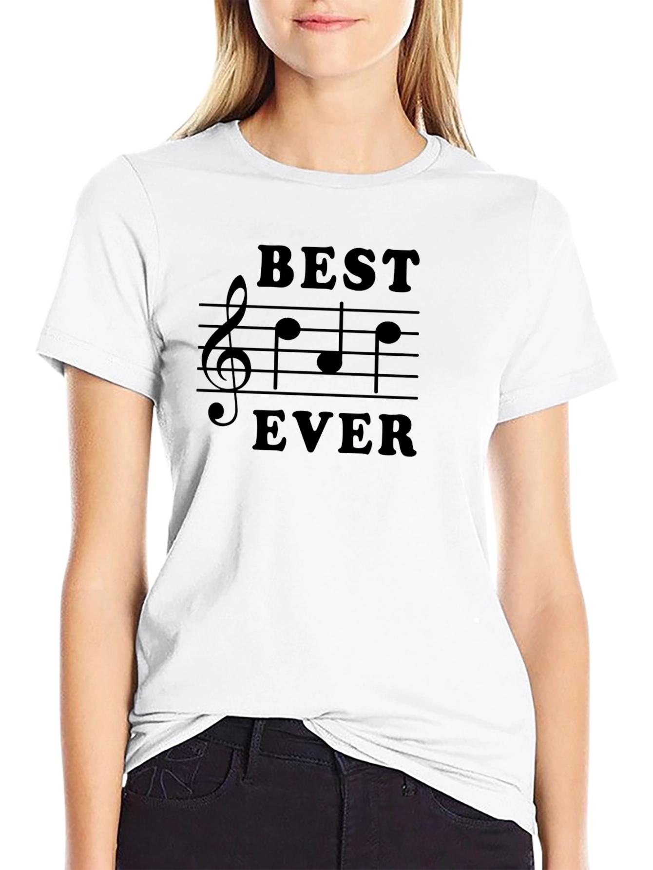 Best Ever Music T-Shirt - Soft Black Tee