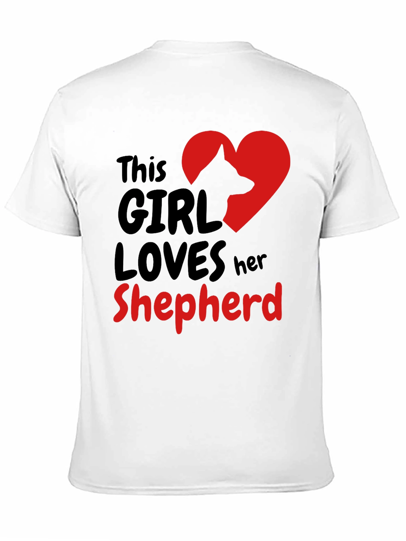 This Girl Loves Her Shepherd T-Shirt