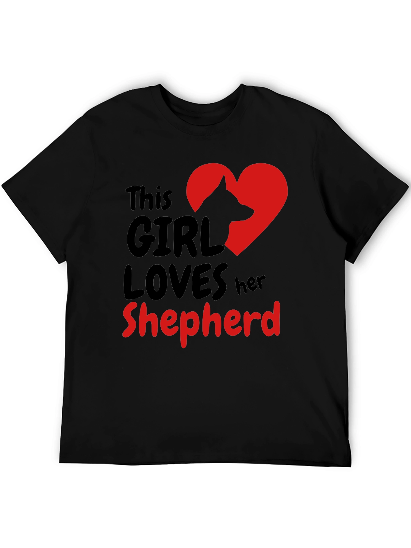 This Girl Loves Her Shepherd T-Shirt