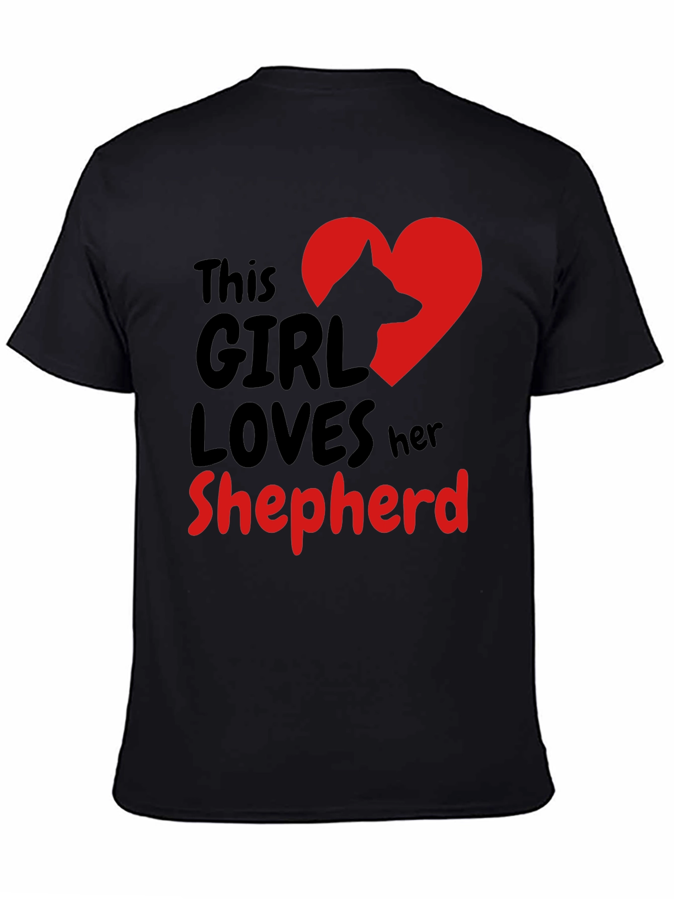 This Girl Loves Her Shepherd T-Shirt