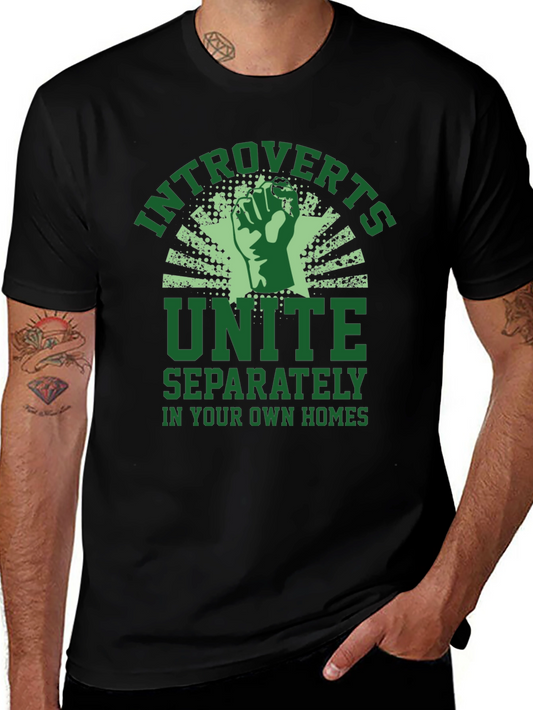 Introverts Unite Separately T-Shirt - Comfort & Style
