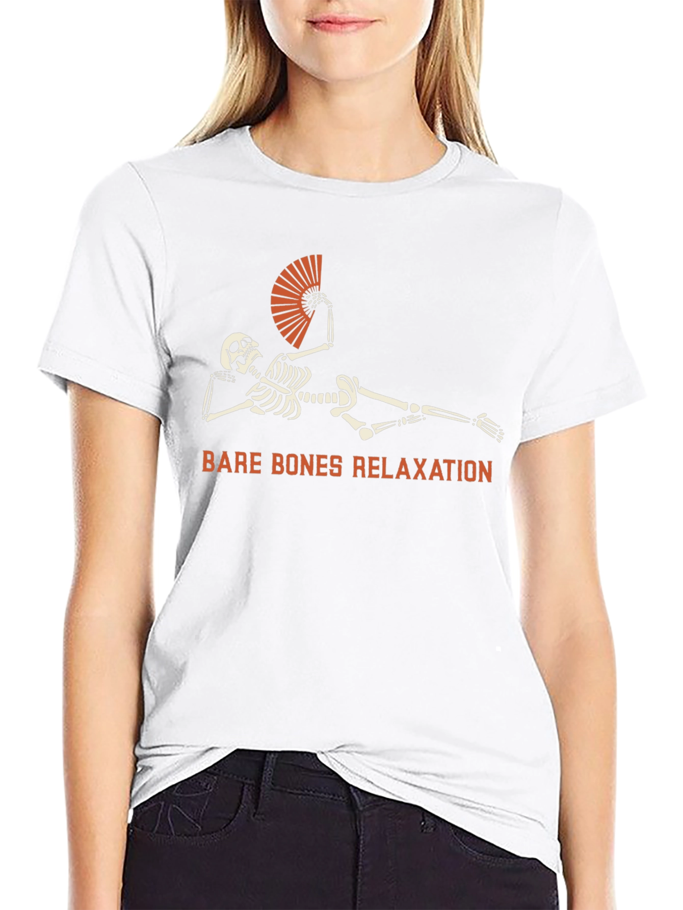 Bare Bones Relaxation Skeleton T-Shirt