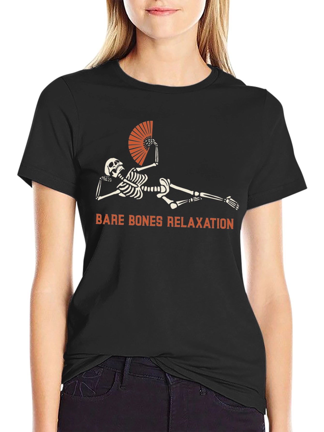 Bare Bones Relaxation Skeleton T-Shirt