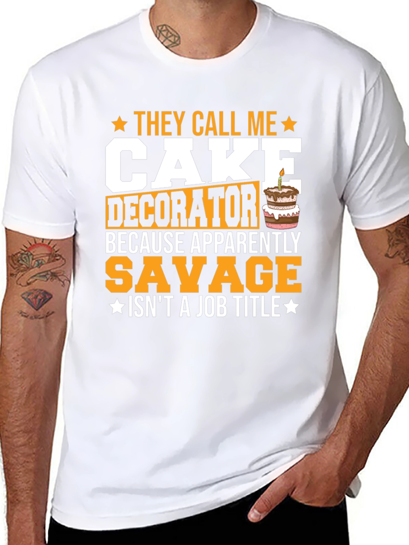 Cake Decorator Savage T-Shirt