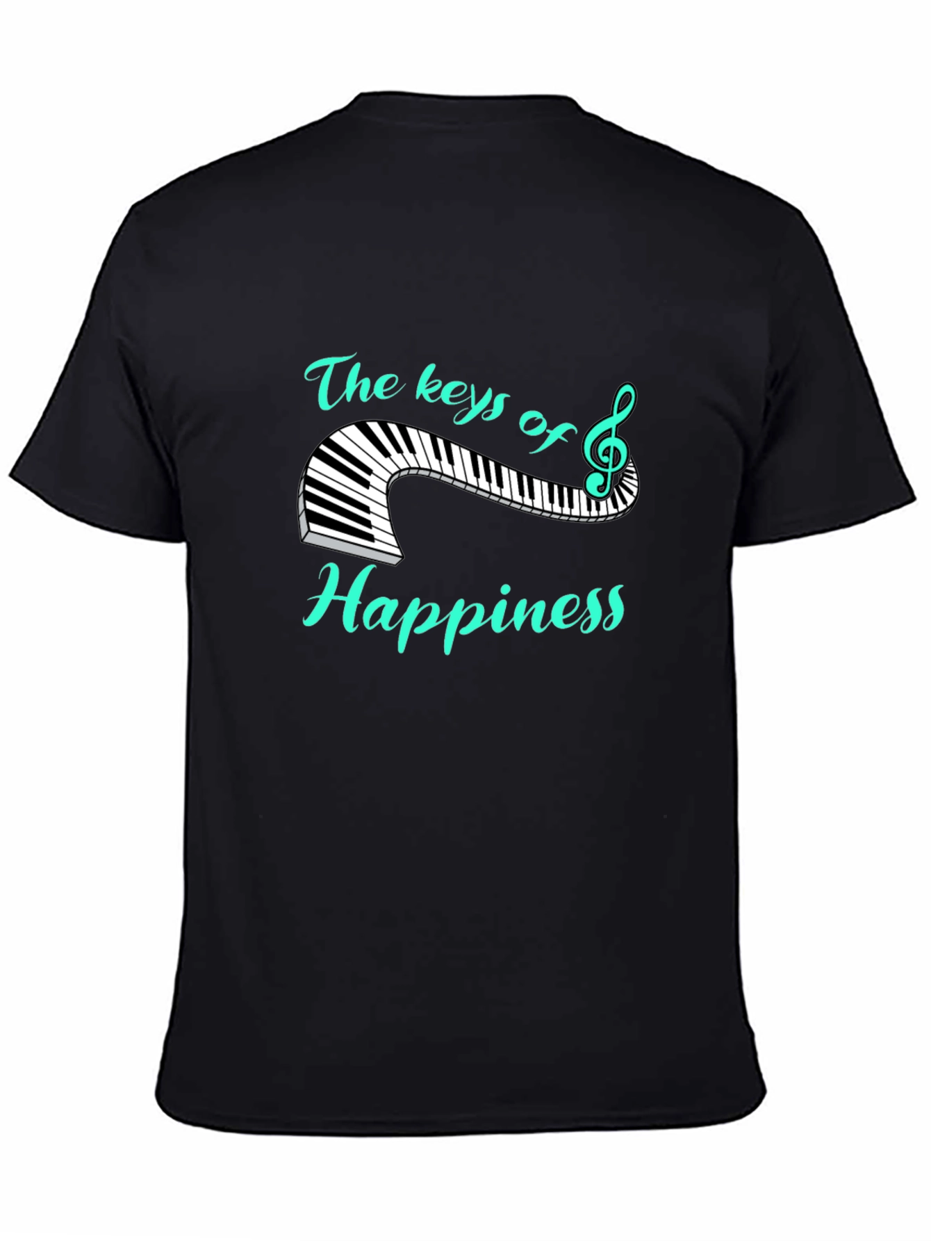 The Keys of Happiness Graphic Tee