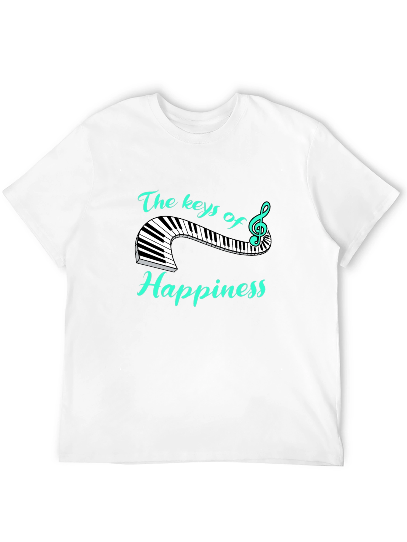 The Keys of Happiness Graphic Tee