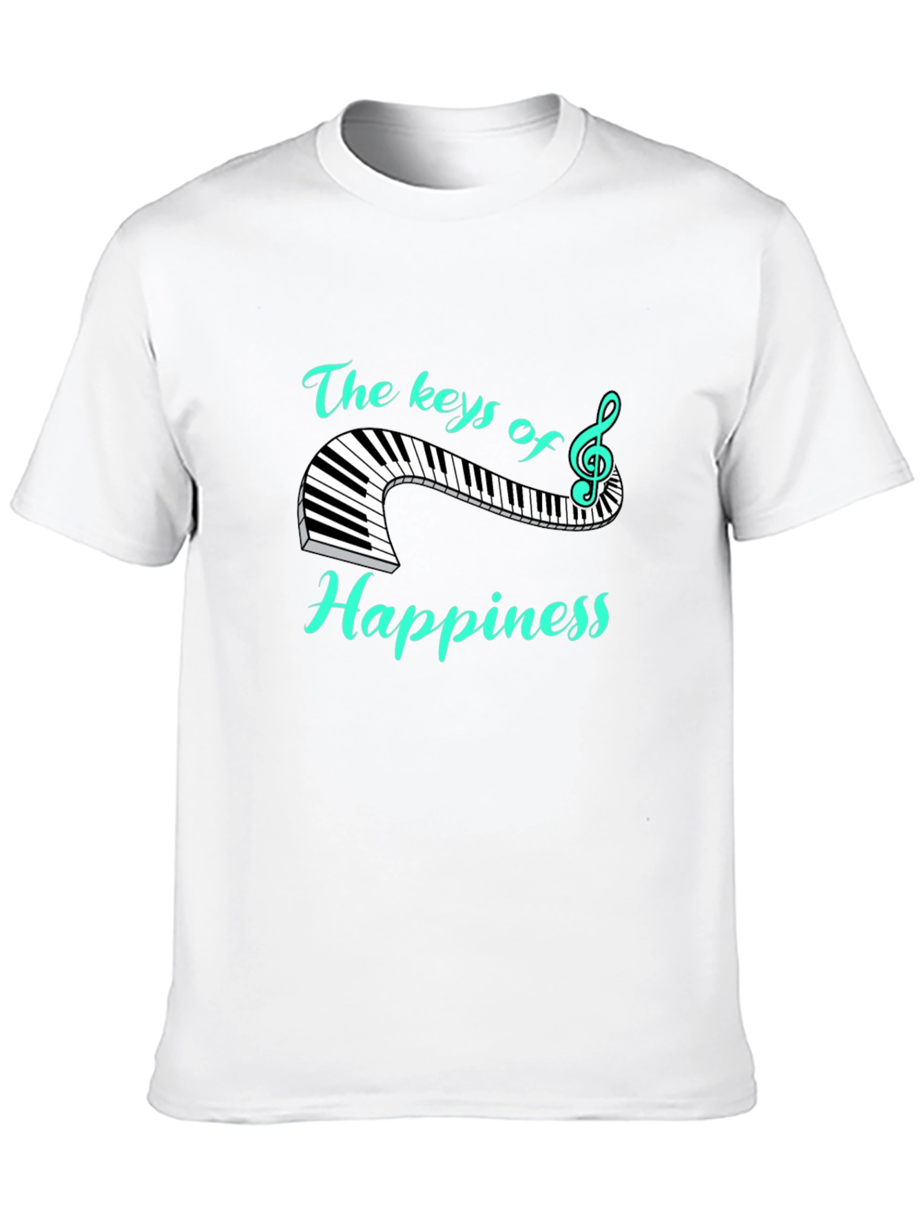 The Keys of Happiness Graphic Tee