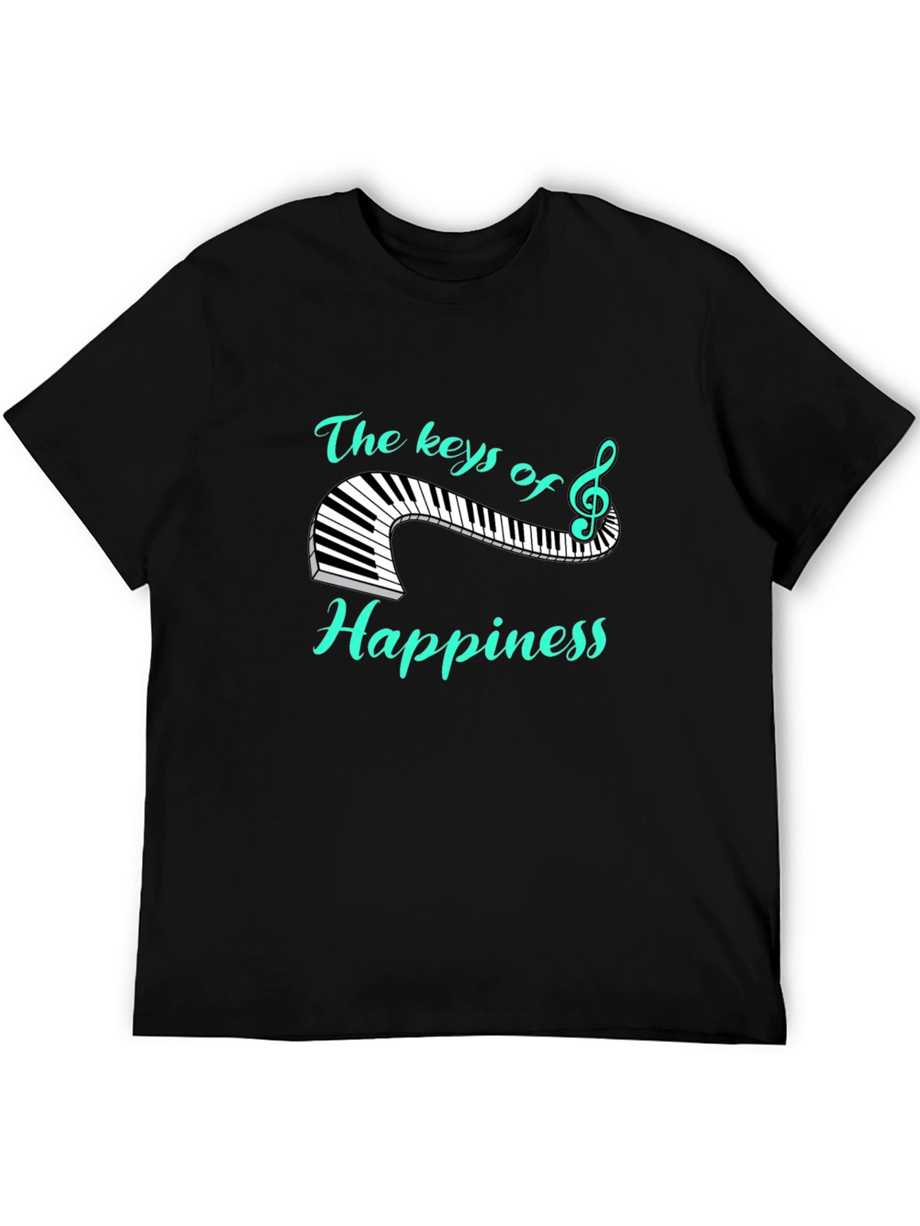 The Keys of Happiness Graphic Tee