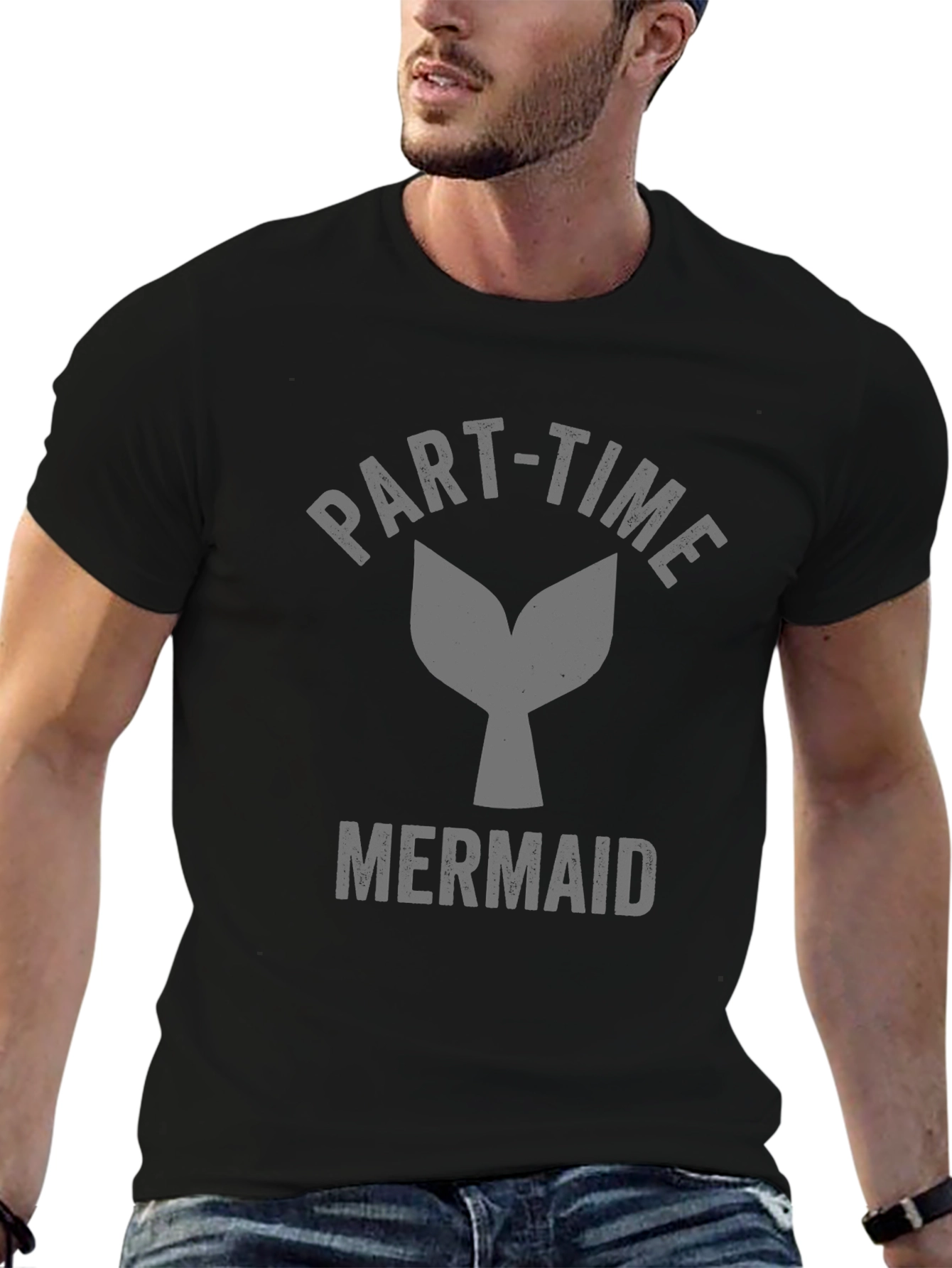 Part-Time Mermaid Graphic Tee