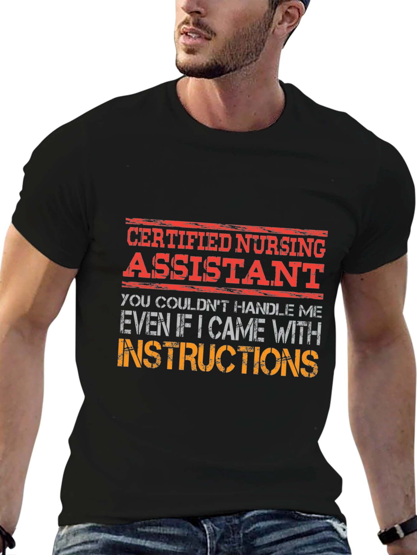 Certified Nursing Assistant T-Shirt Funny