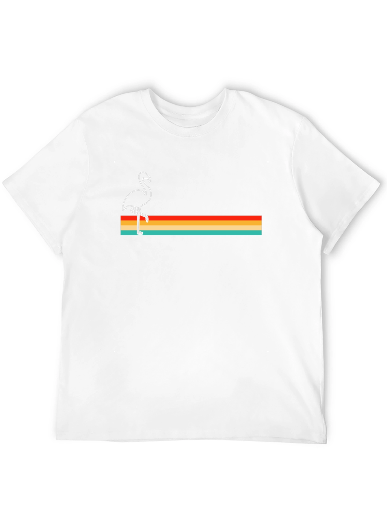 Retro Flamingo T-Shirt - Graphic Tee