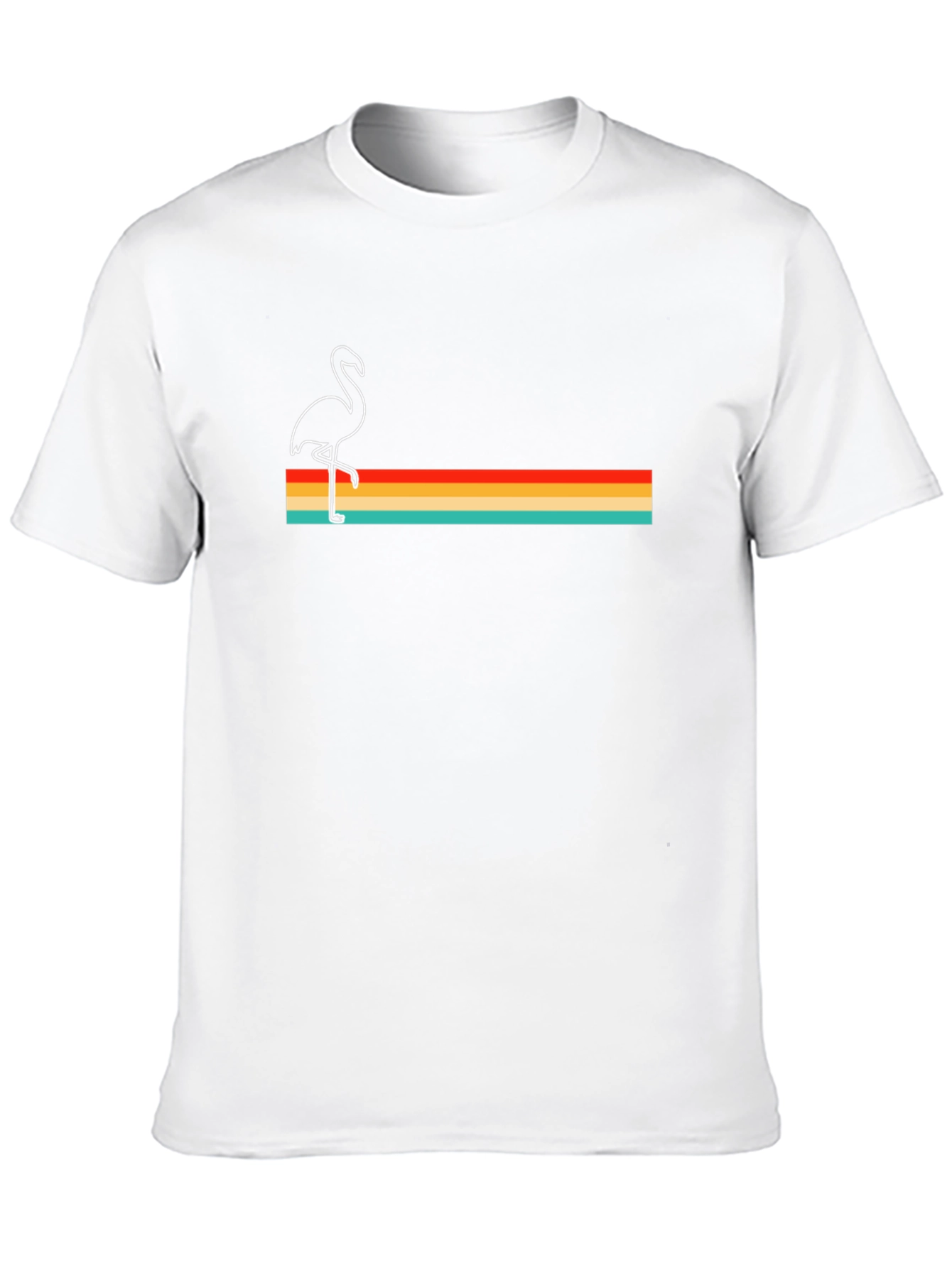 Retro Flamingo T-Shirt - Graphic Tee
