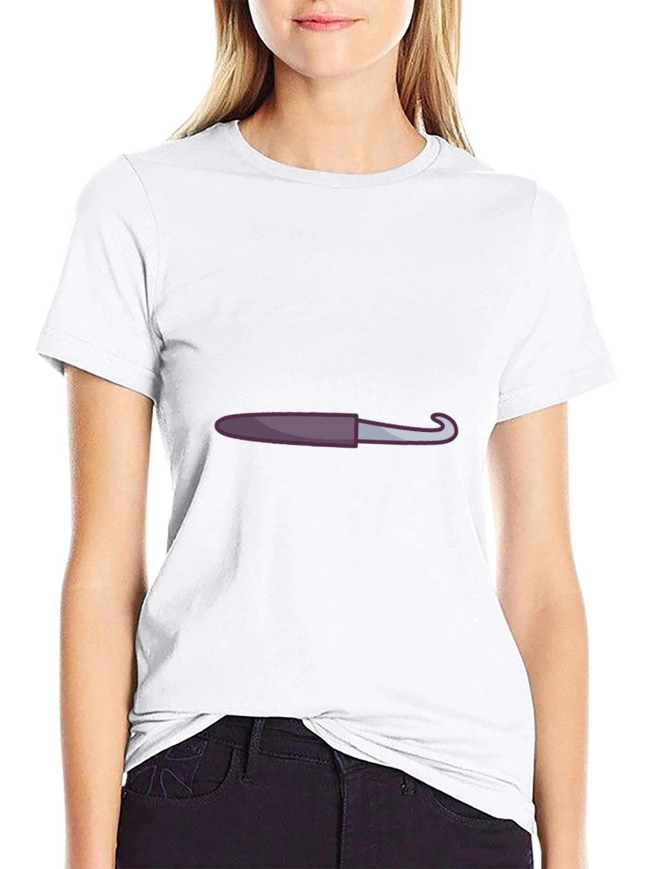 Novelty Crochet Hook Graphic Tee