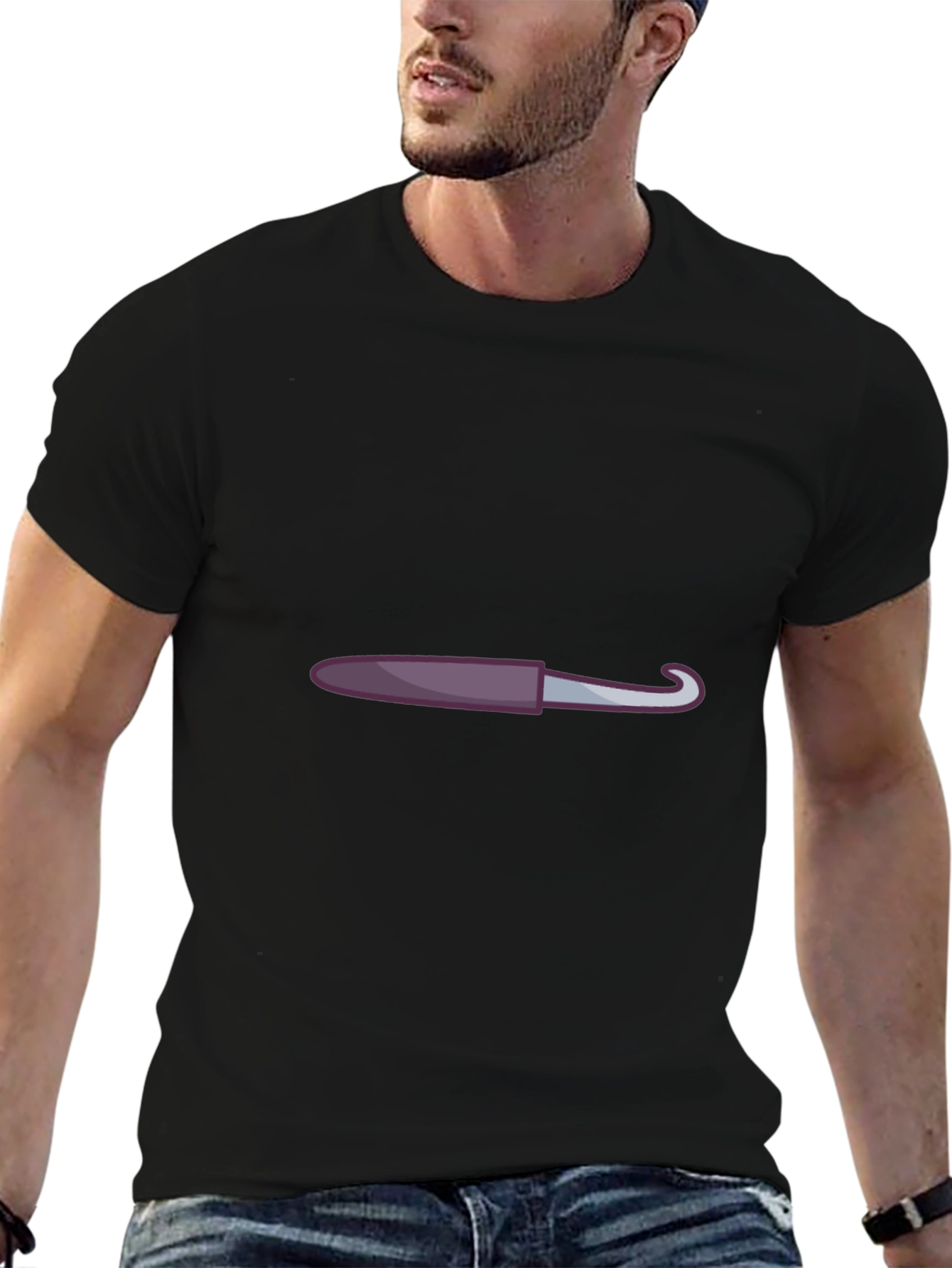 Novelty Crochet Hook Graphic Tee