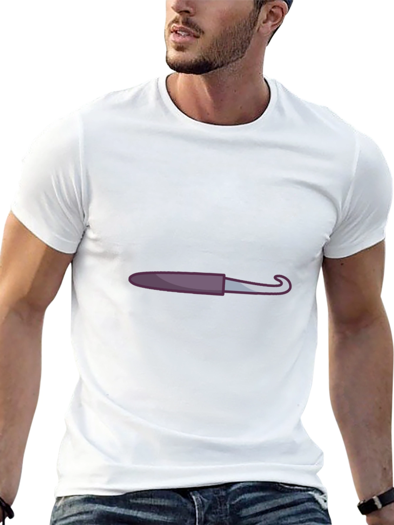 Novelty Crochet Hook Graphic Tee
