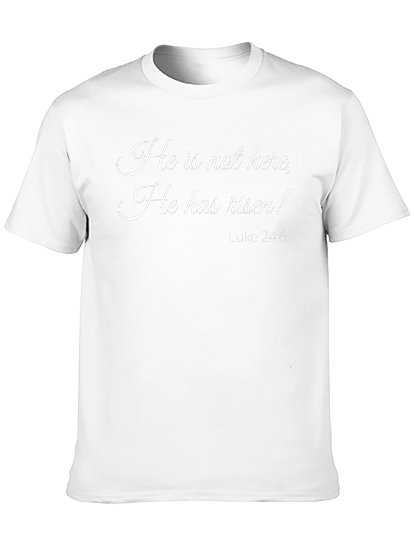 He is Risen T-Shirt: Easter Christian Apparel