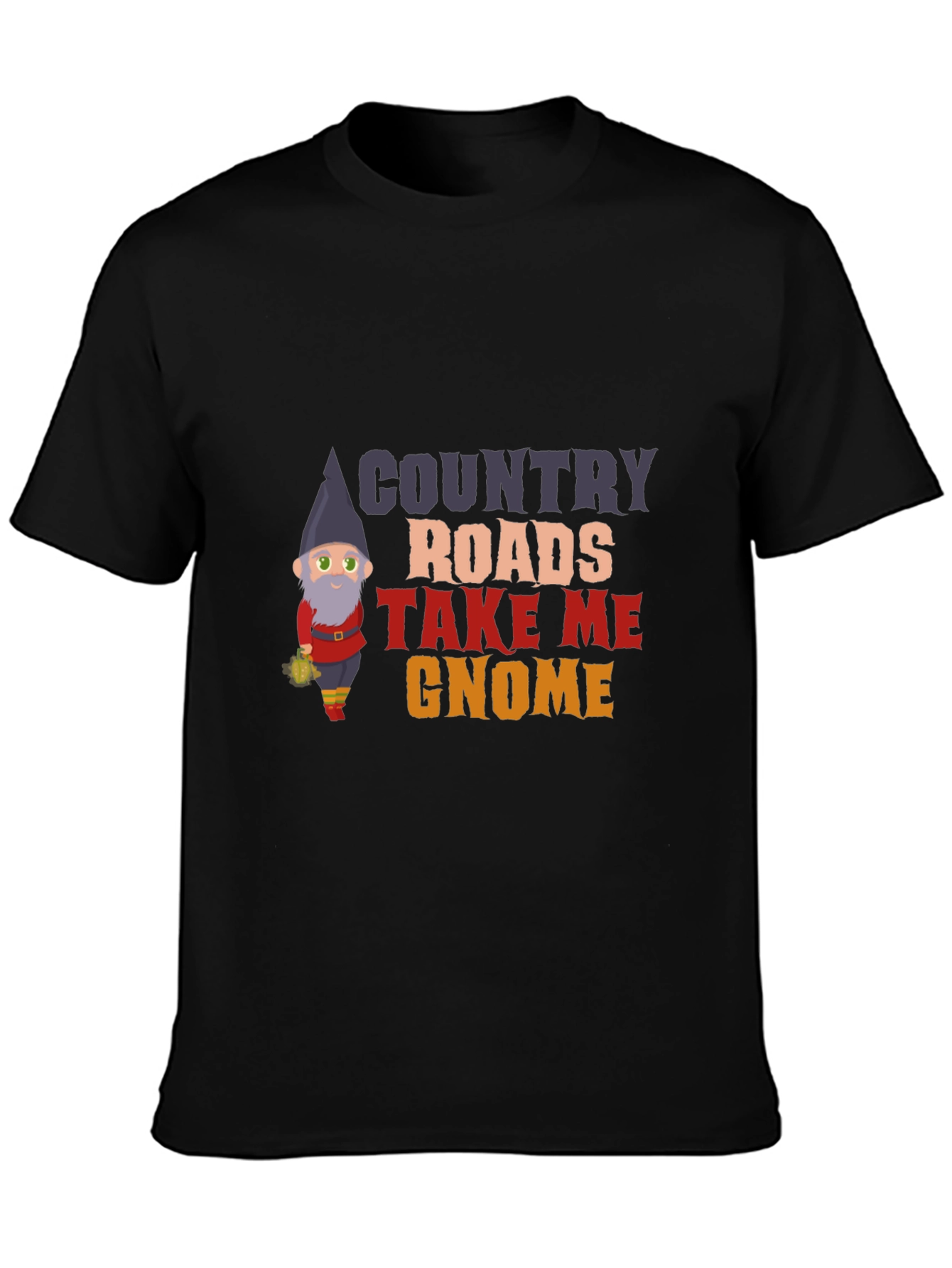 Country Roads Take Me Gnome T-Shirt