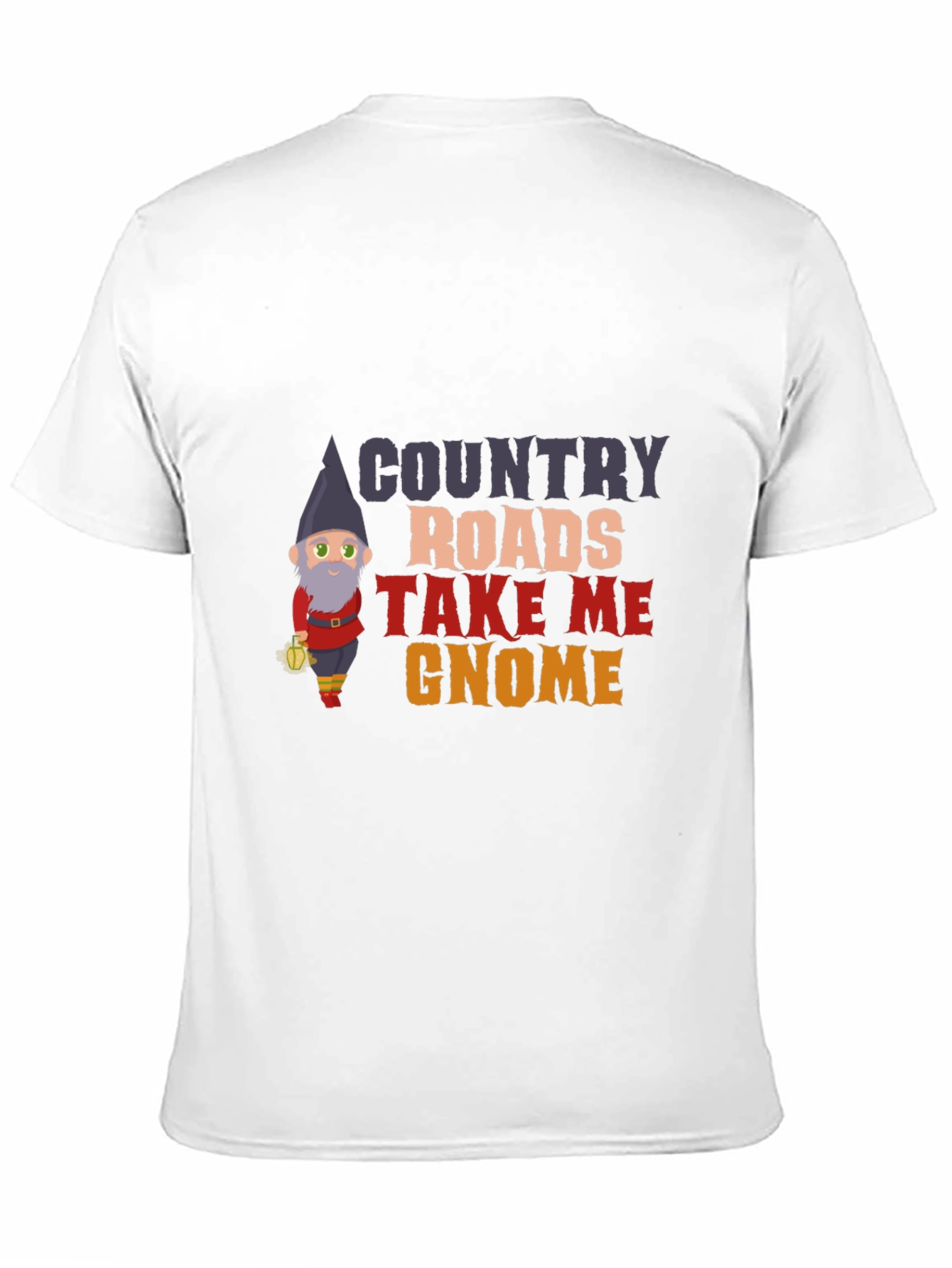 Country Roads Take Me Gnome T-Shirt