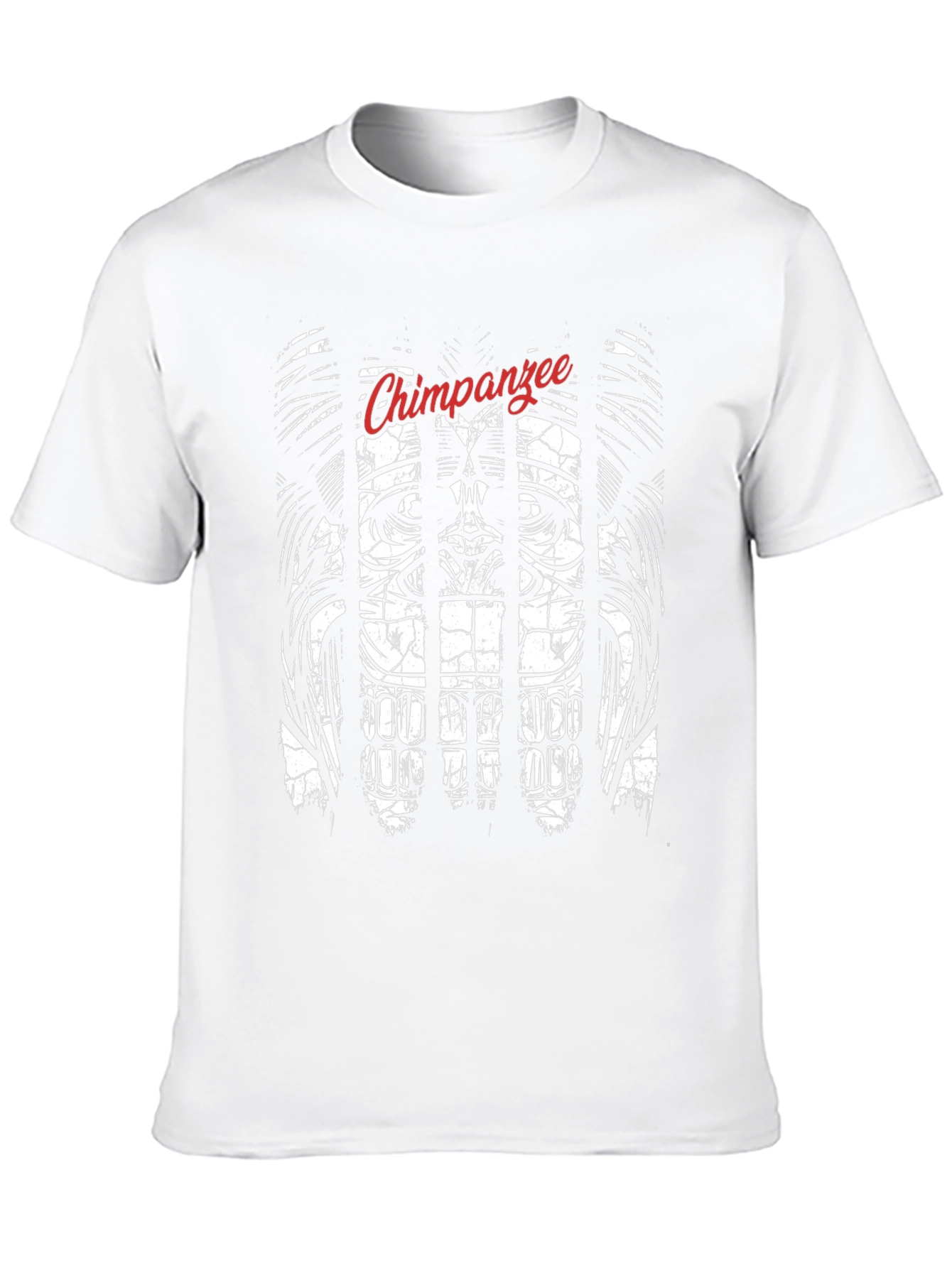 Chimpanzee Behind Bars Graphic Tee